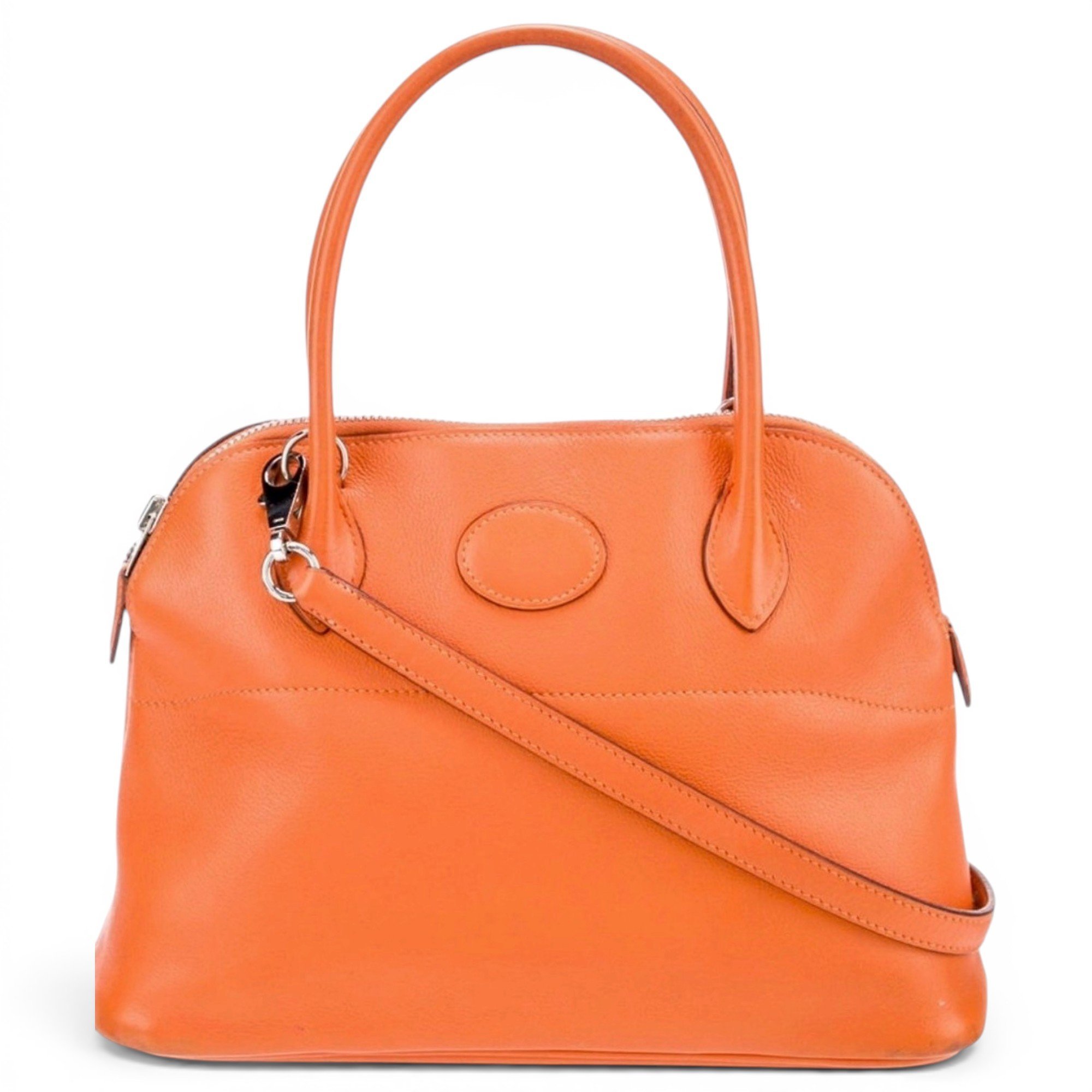 Bolide leather handbag
