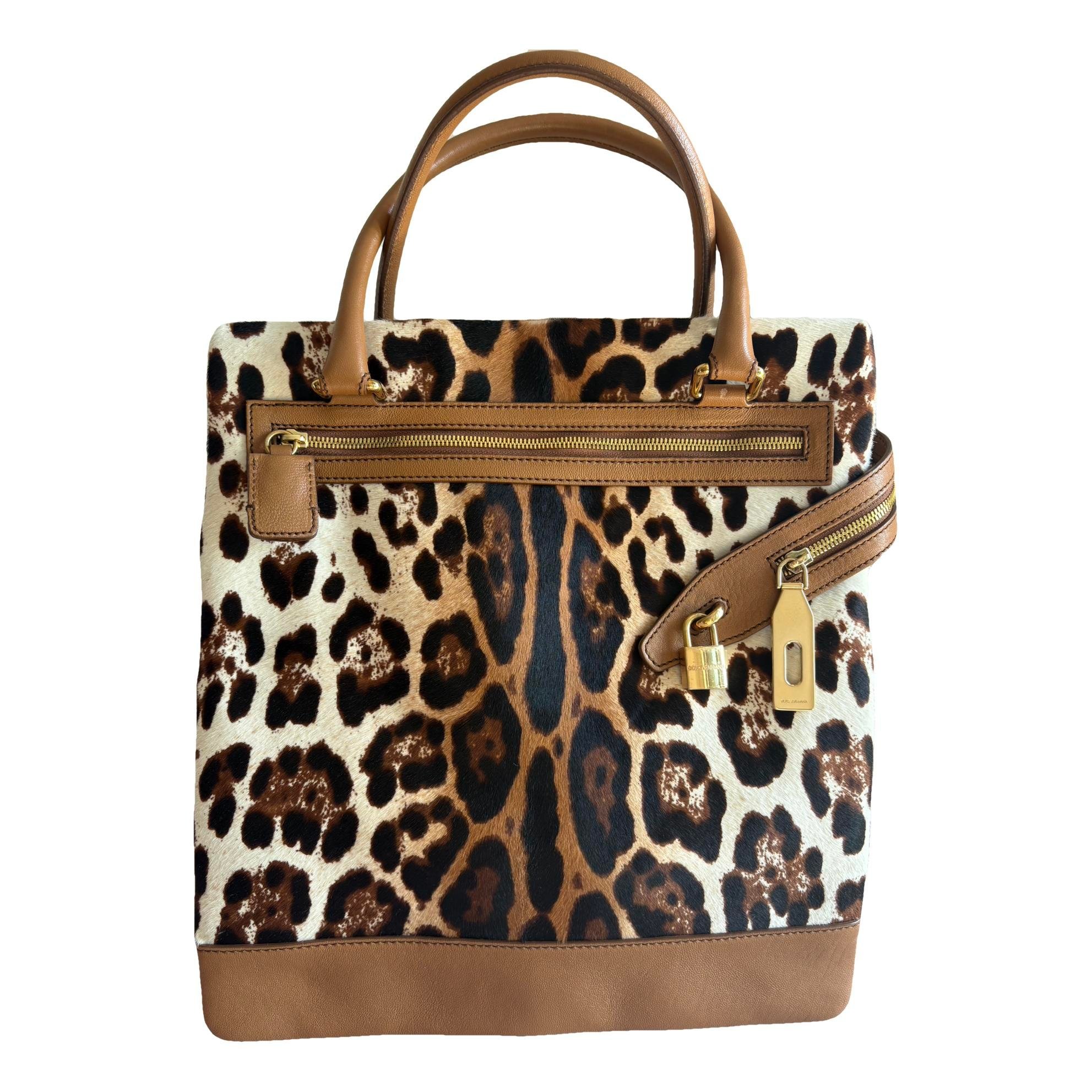 Dolce & Gabbana Sicily pony-style calfskin handbag
