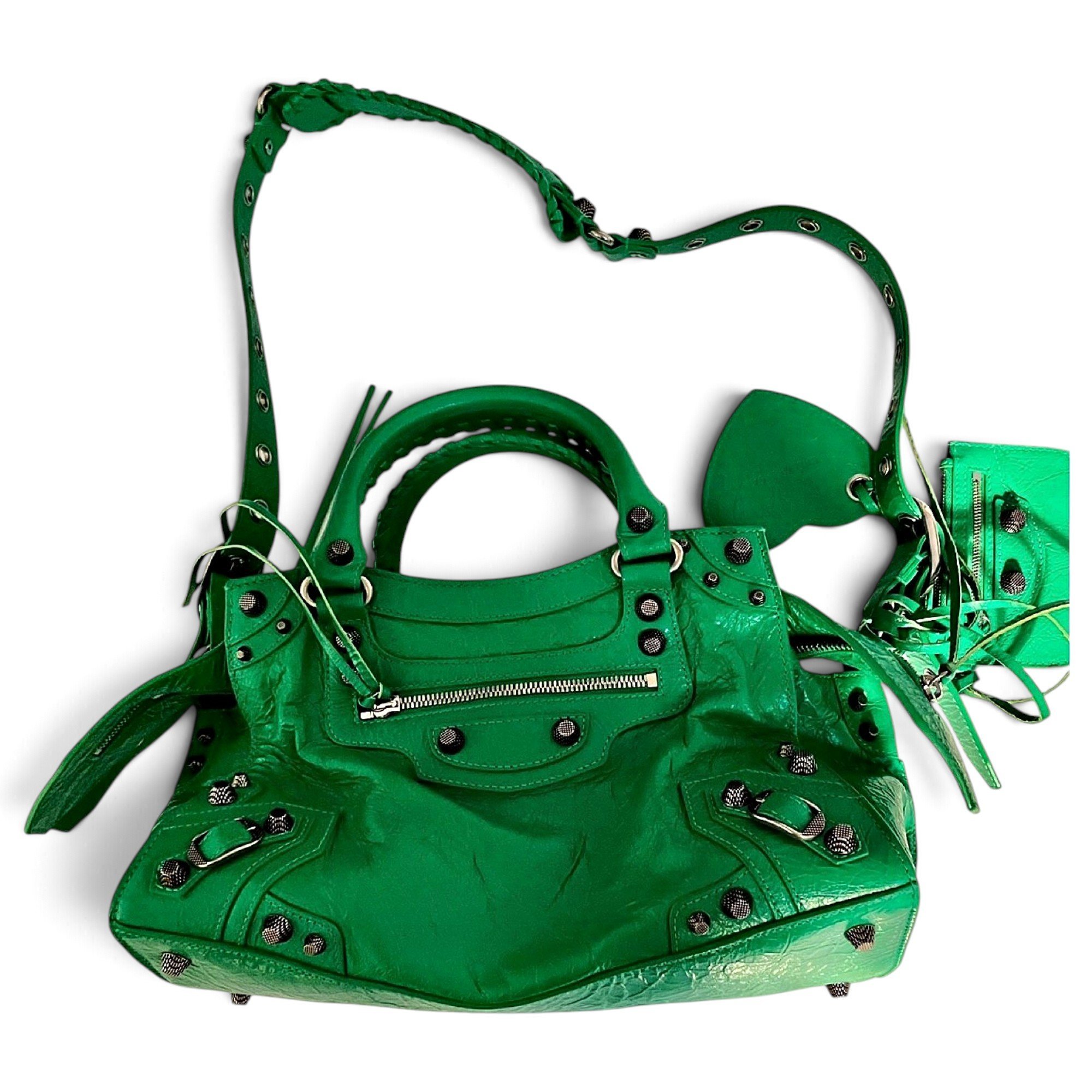 Le Cagole leather handbag