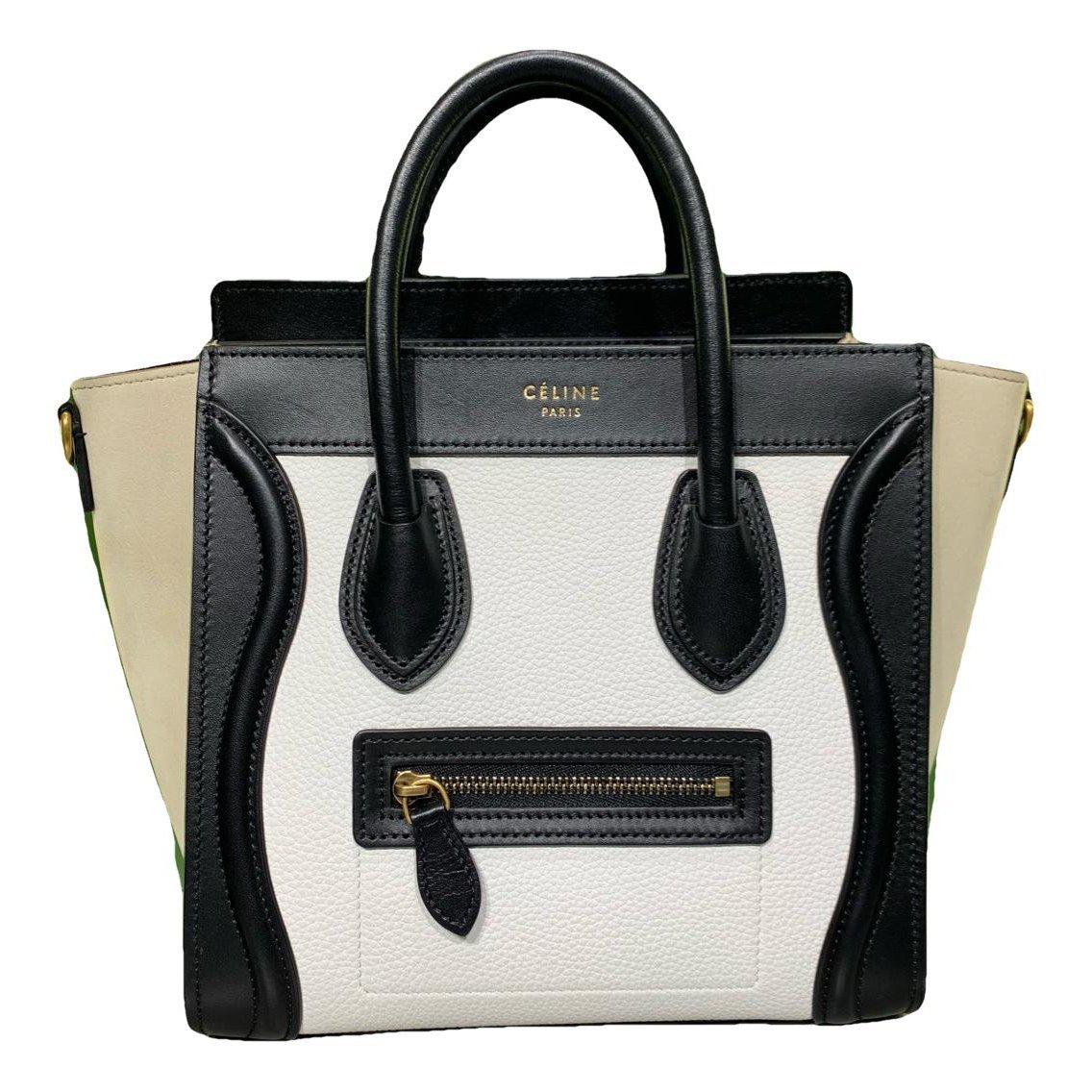 Luggage leather handbag