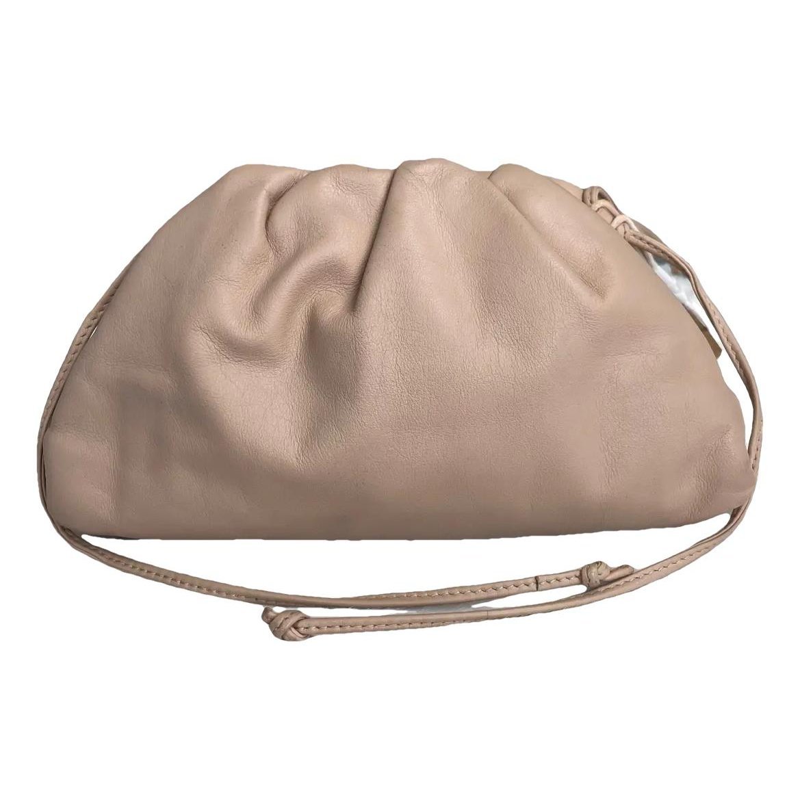 Pouch leather handbag