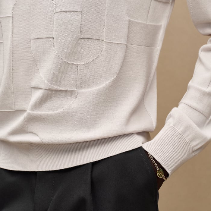 Quartz "Maillon Puzzle" Crewneck Sweater