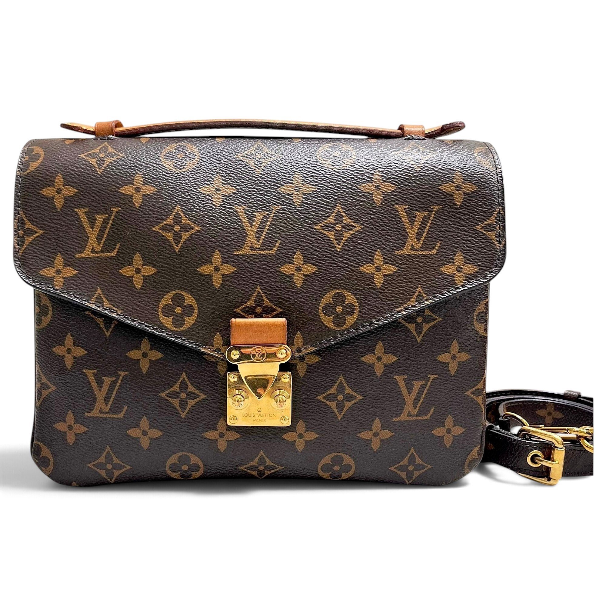 Metis leather handbag