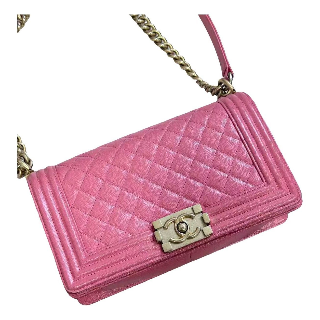 Boy leather handbag