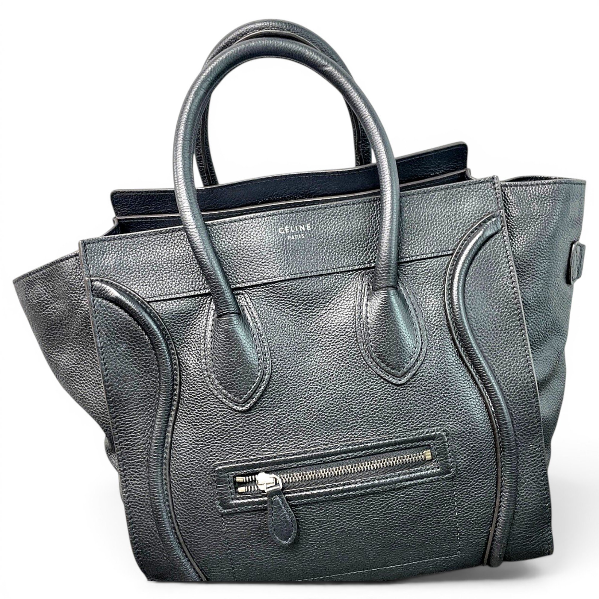 Luggage leather handbag