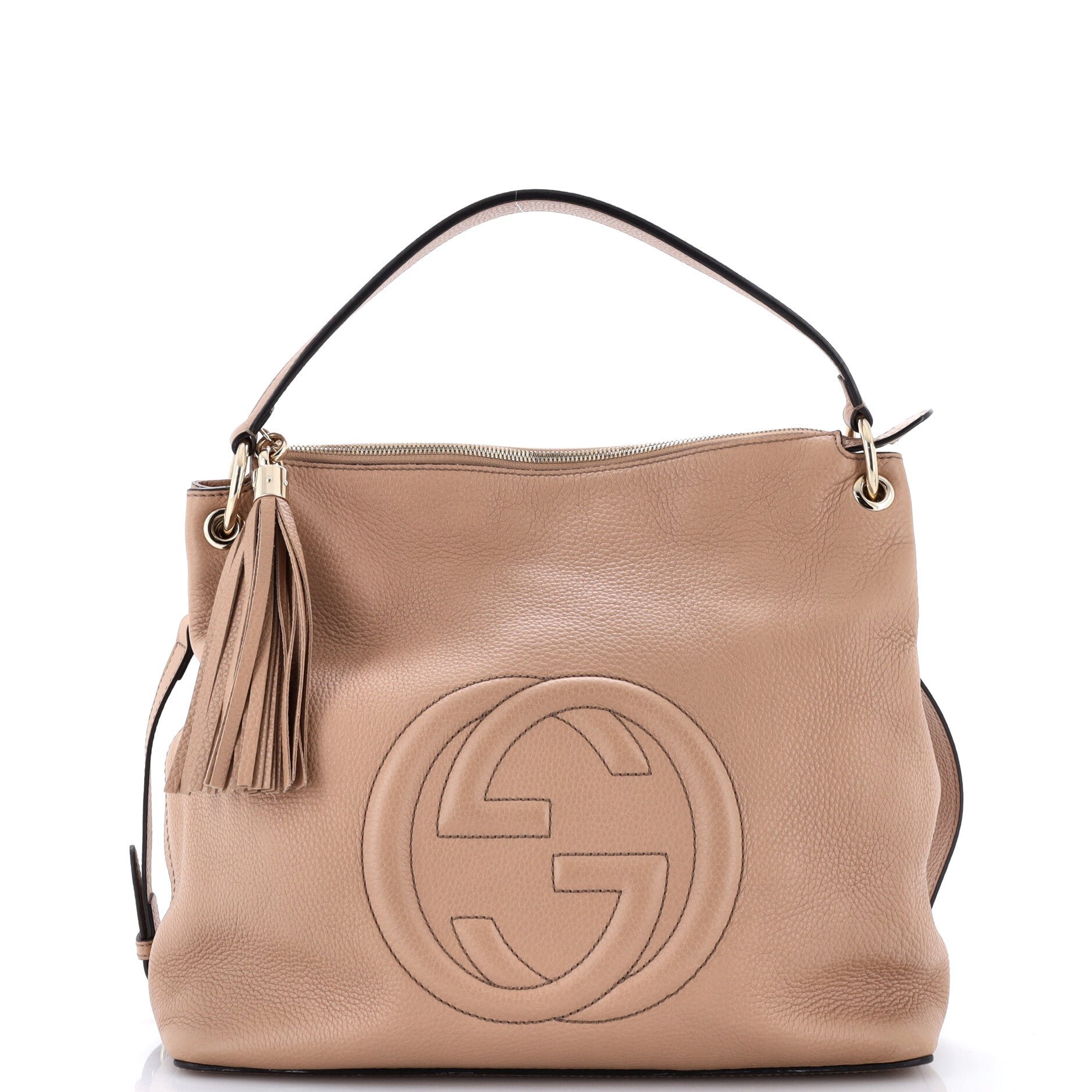 Soho Convertible Hobo Leather Large