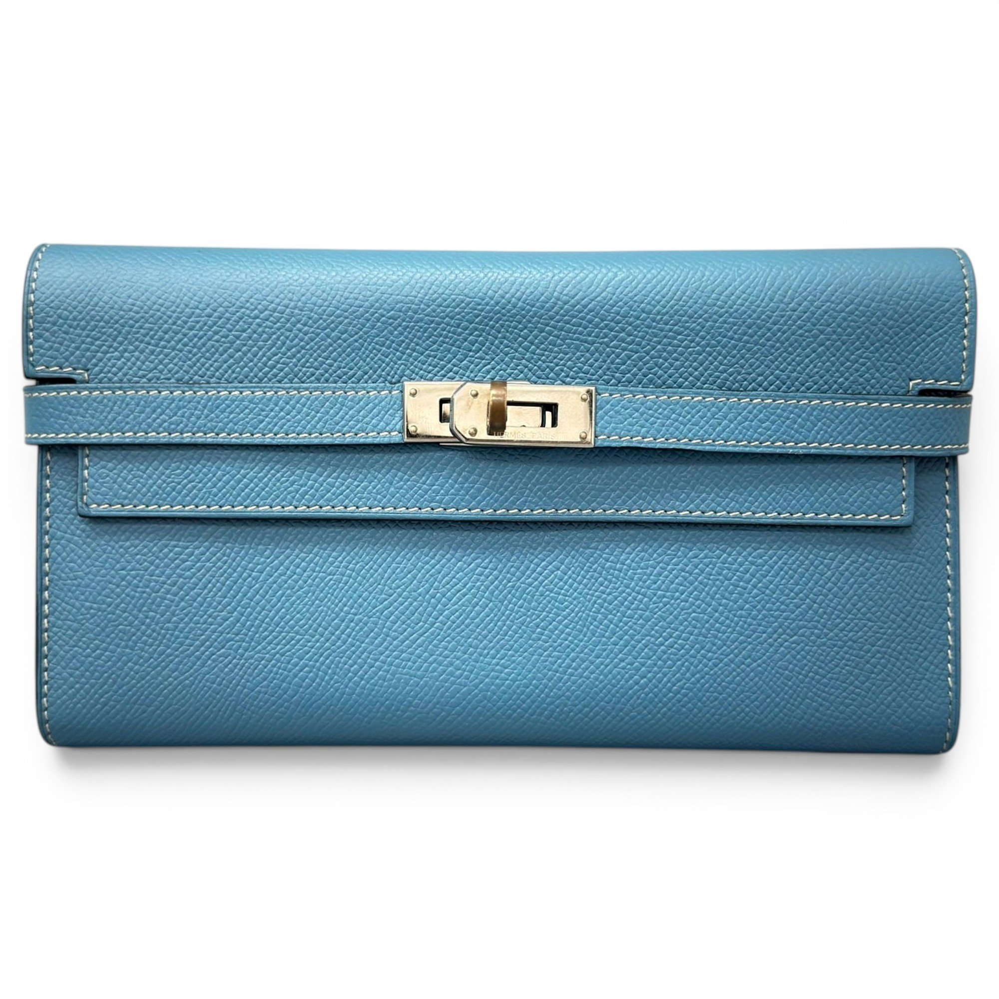 Kelly to go leather clutch bag