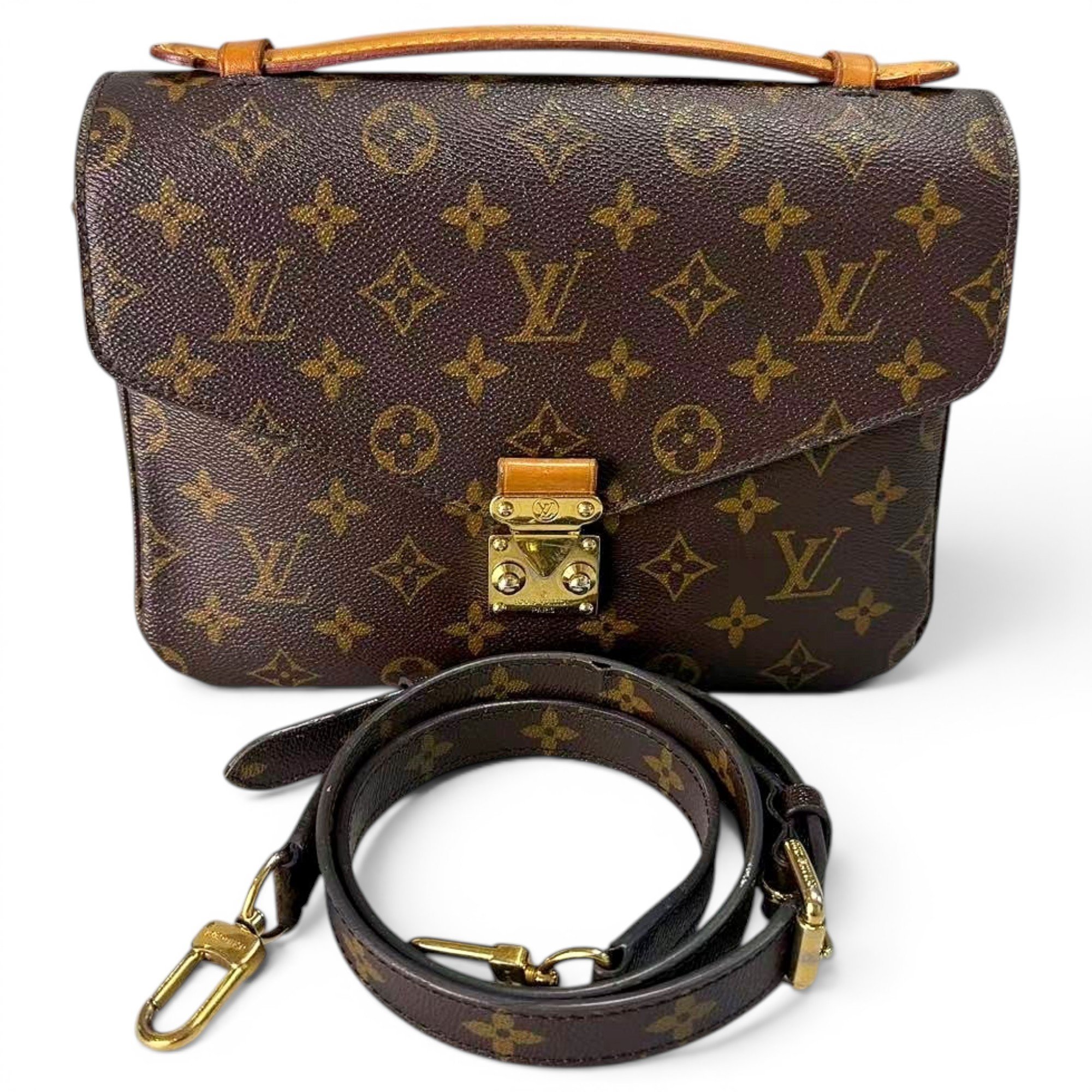 Metis leather handbag