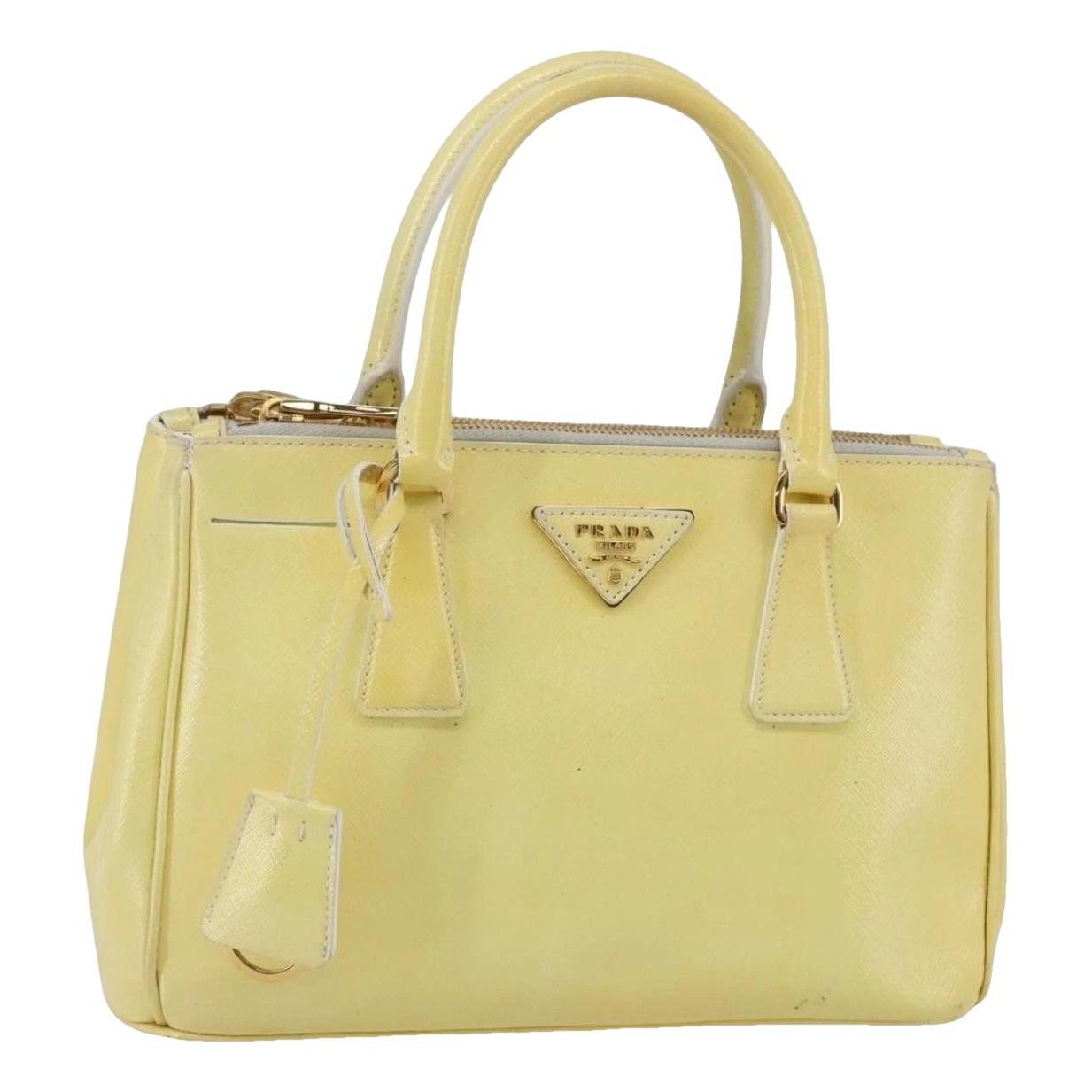 Patent leather handbag