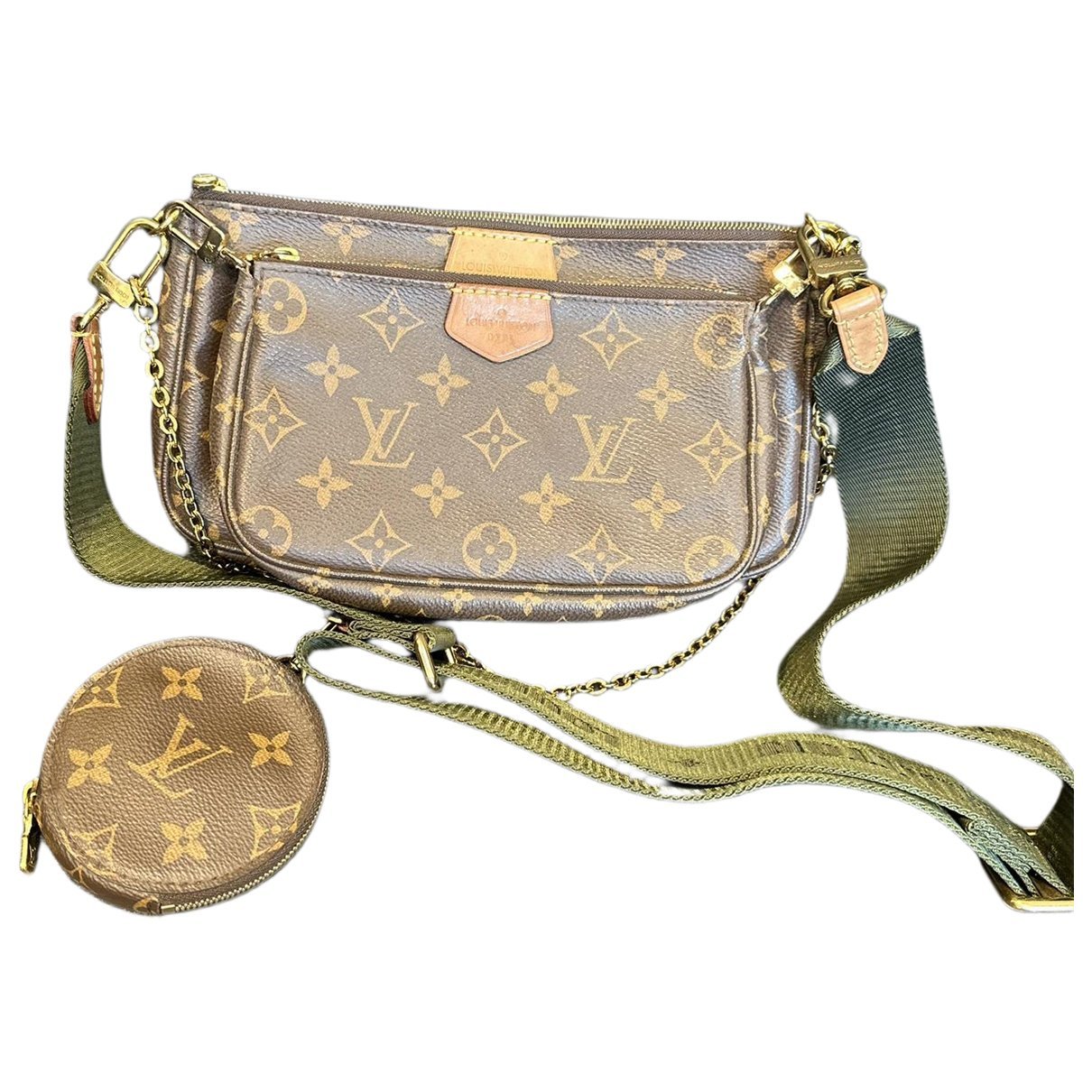 Multi Pochette Accessoires leather crossbody bag