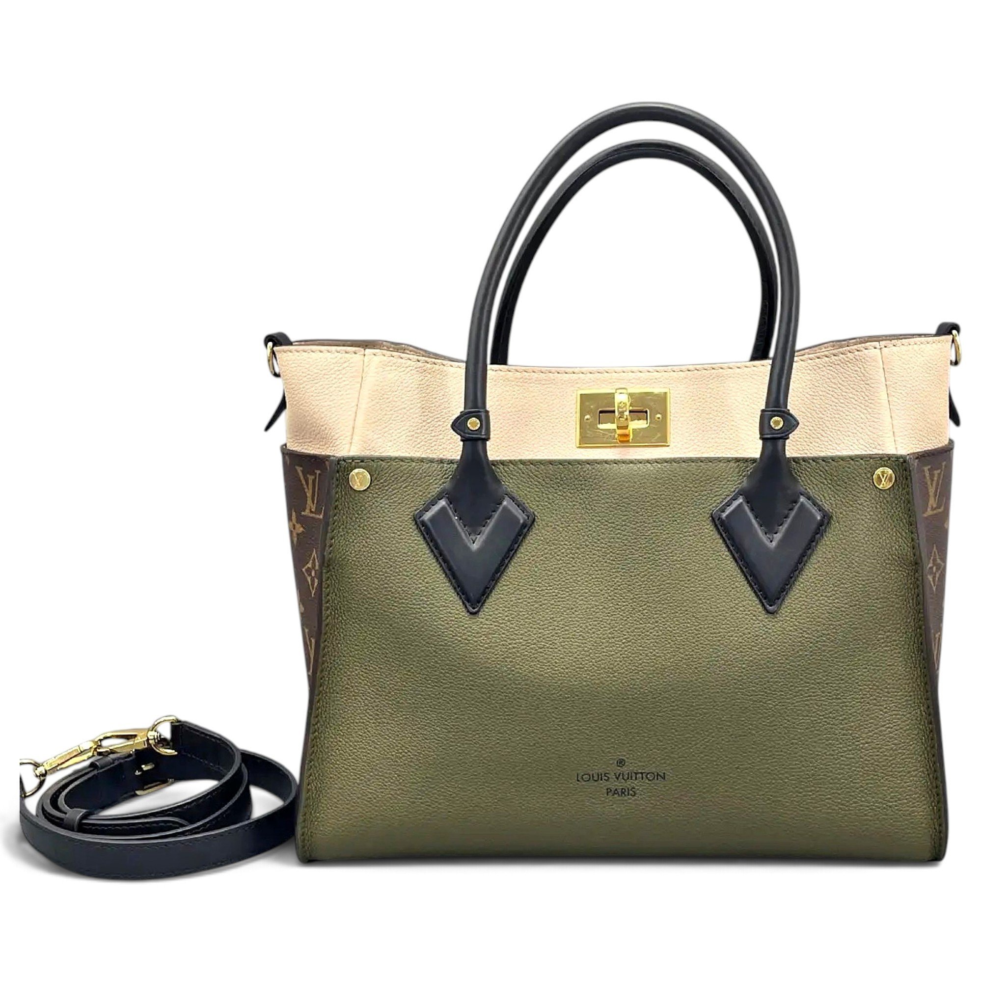 On My Side leather handbag