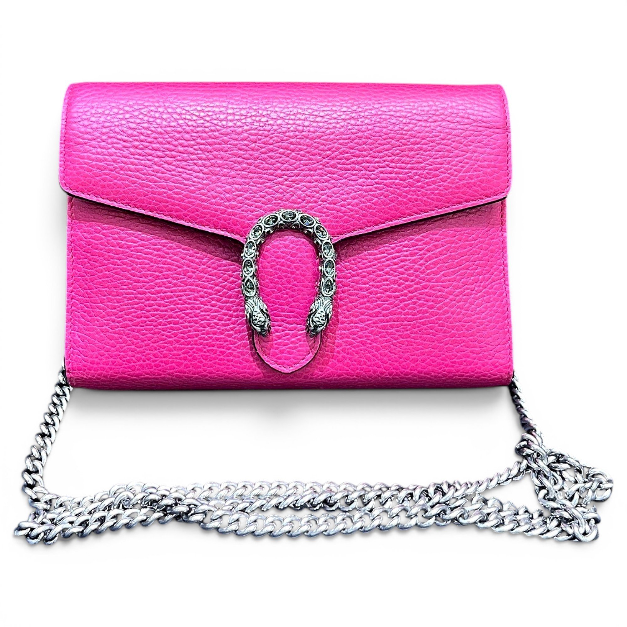 Dionysus Chain Wallet leather handbag