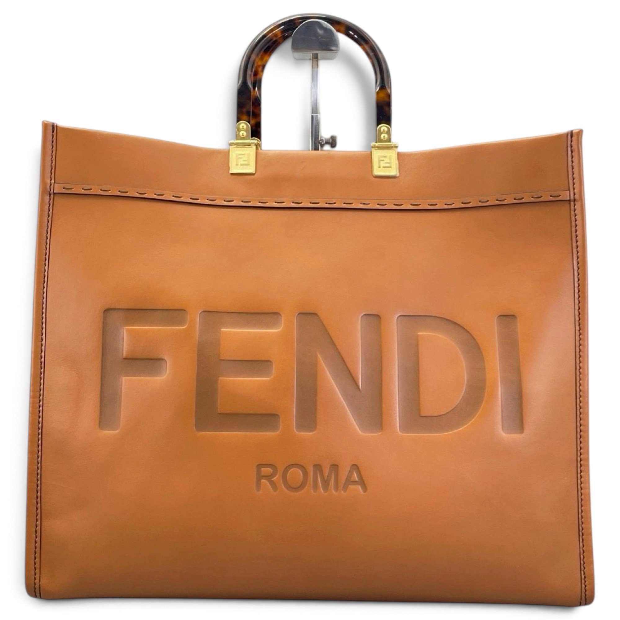 Sunshine leather tote
