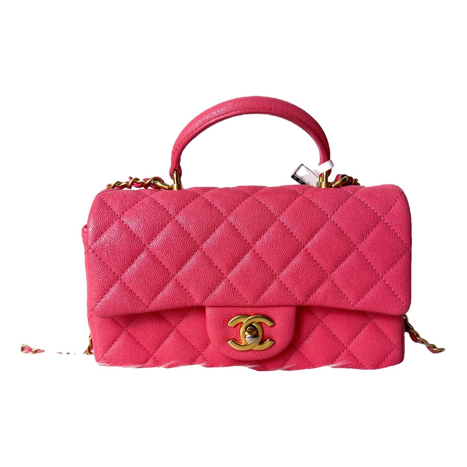 Timeless Classique Top Handle leather handbag