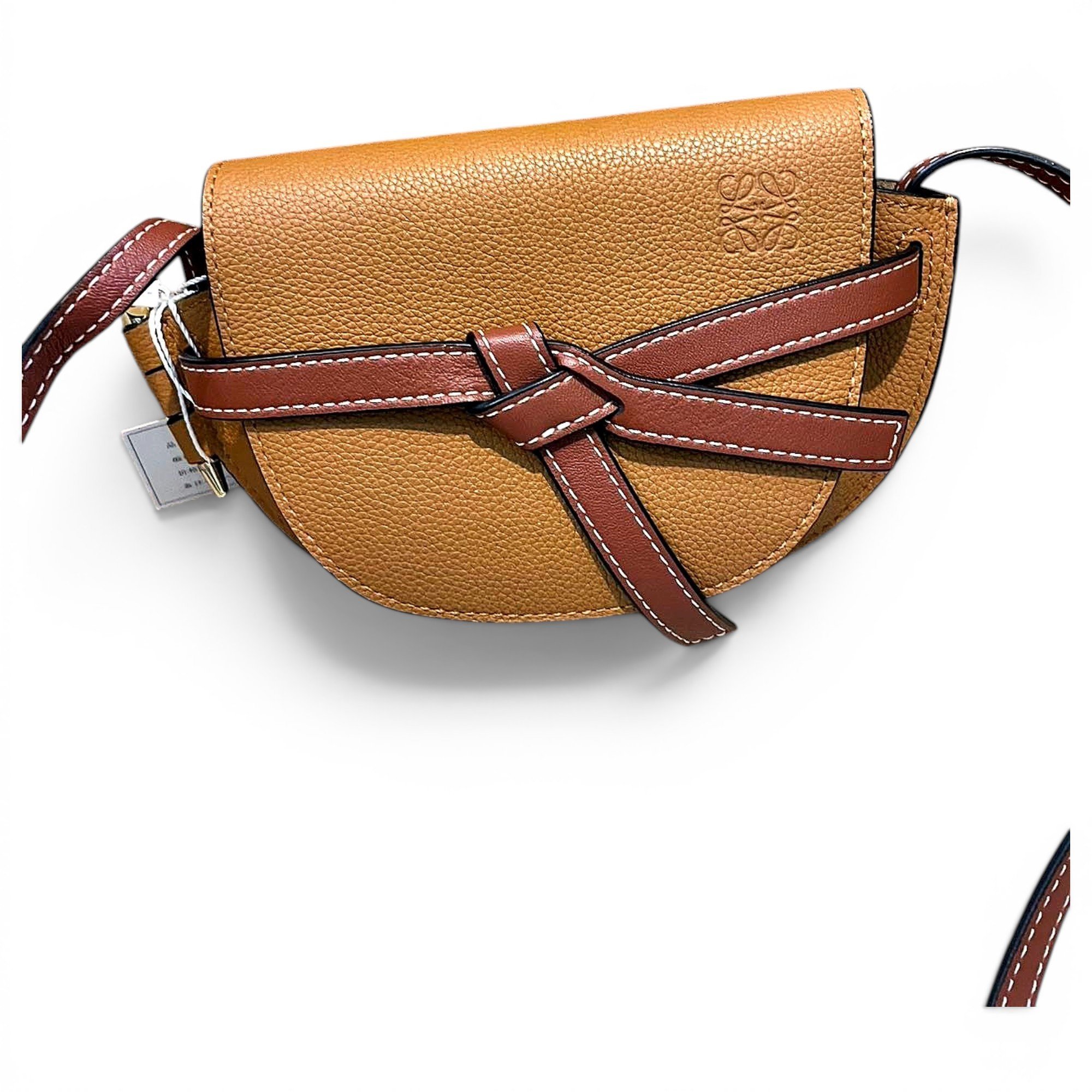 Gate leather crossbody bag