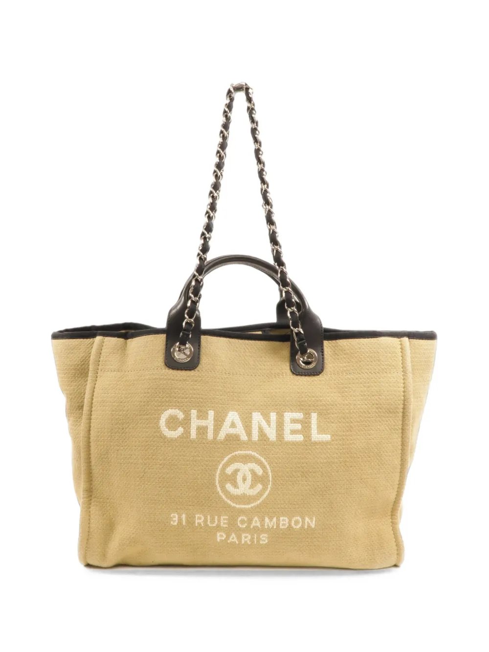 Deauville CC canvas tote bag