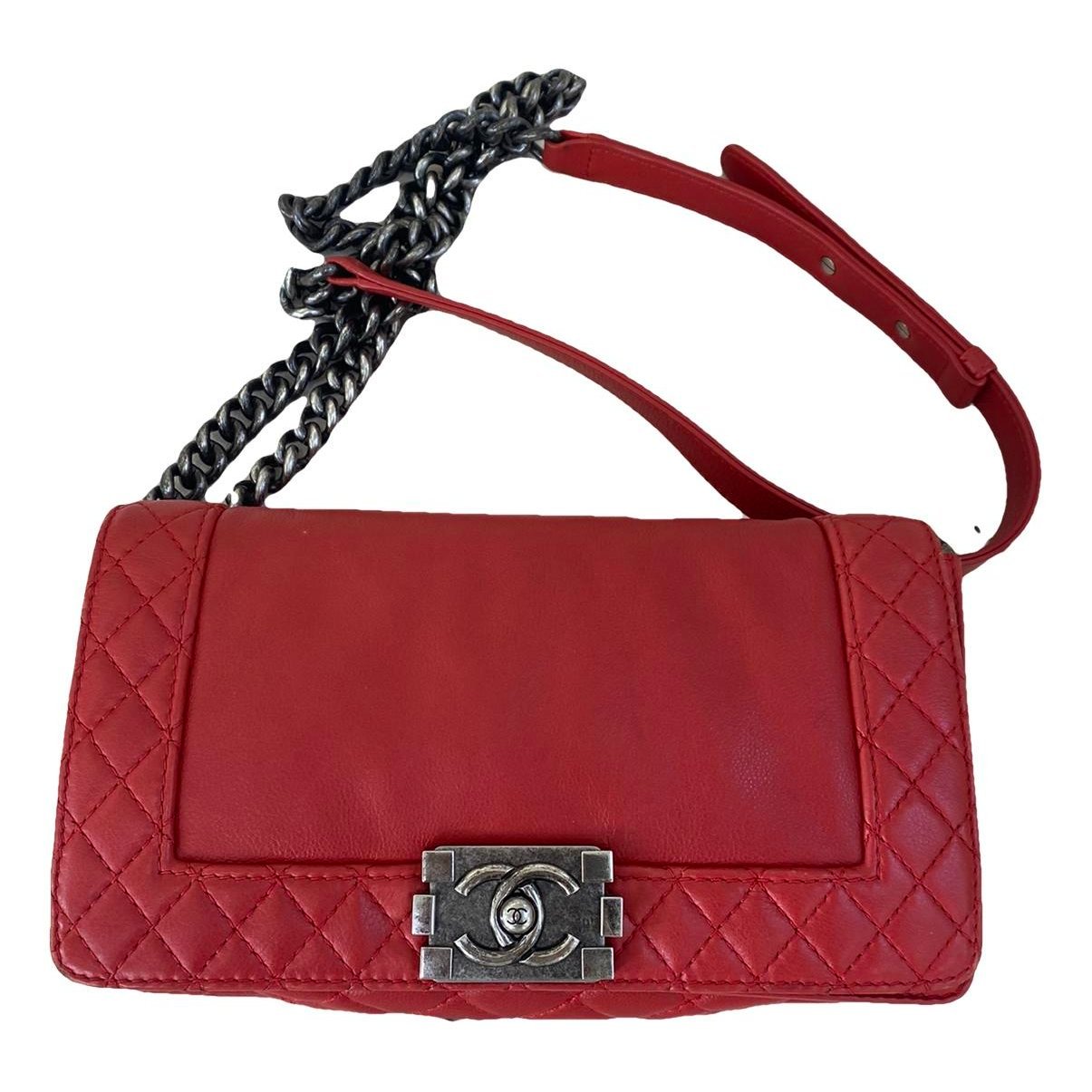 Boy leather handbag