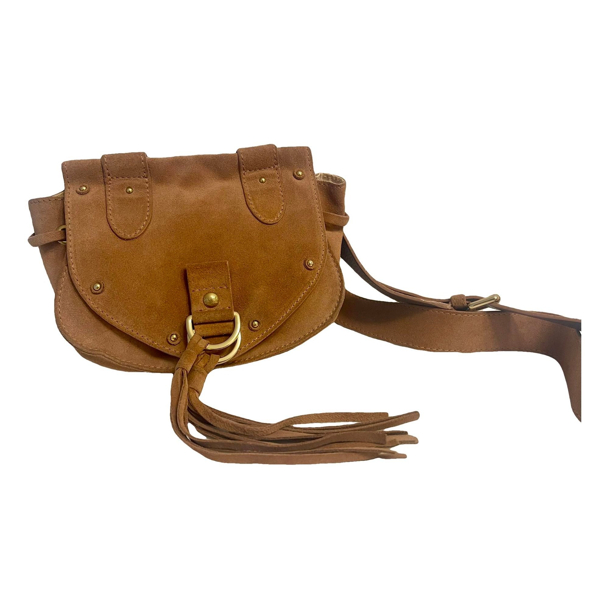 Leather crossbody bag