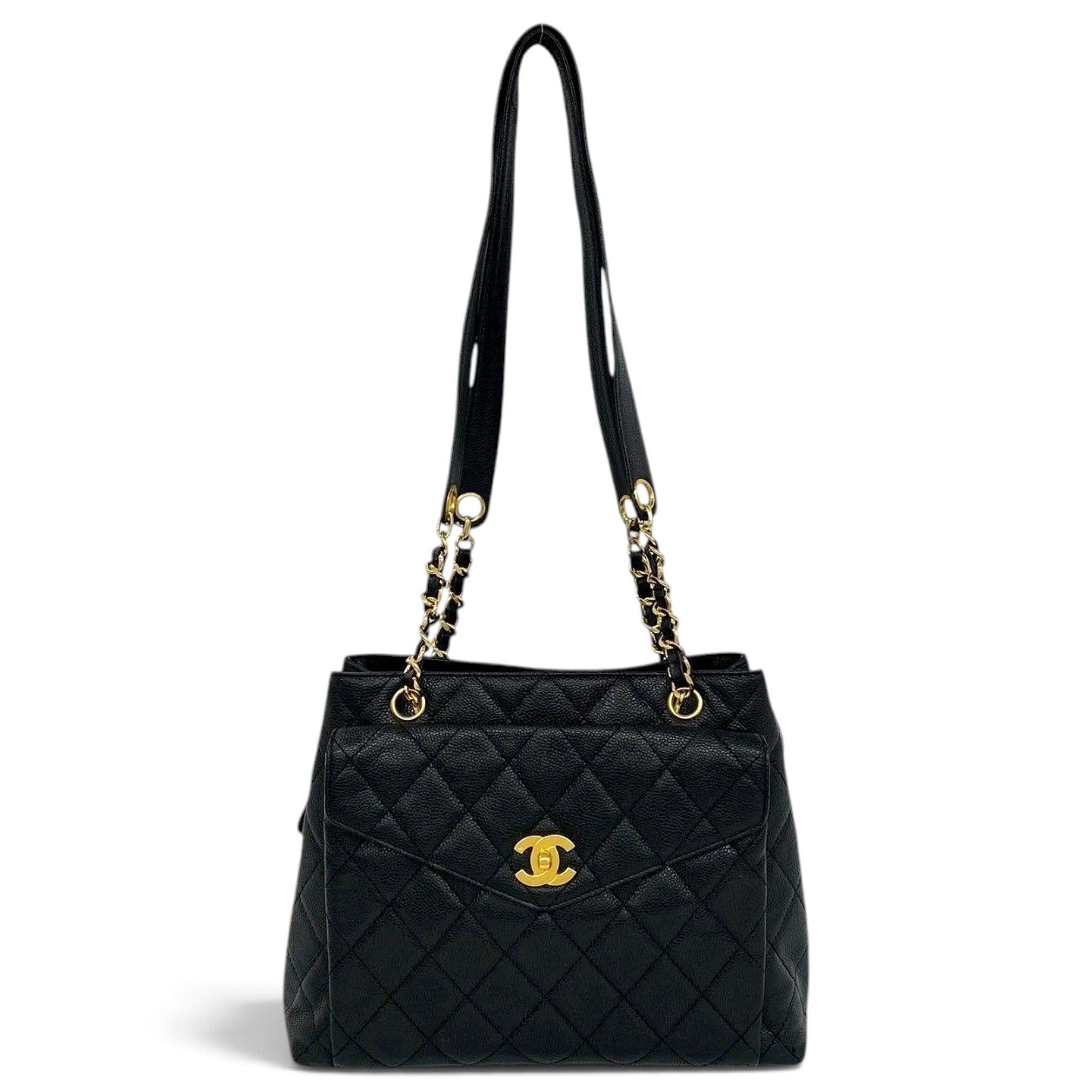 Leather tote