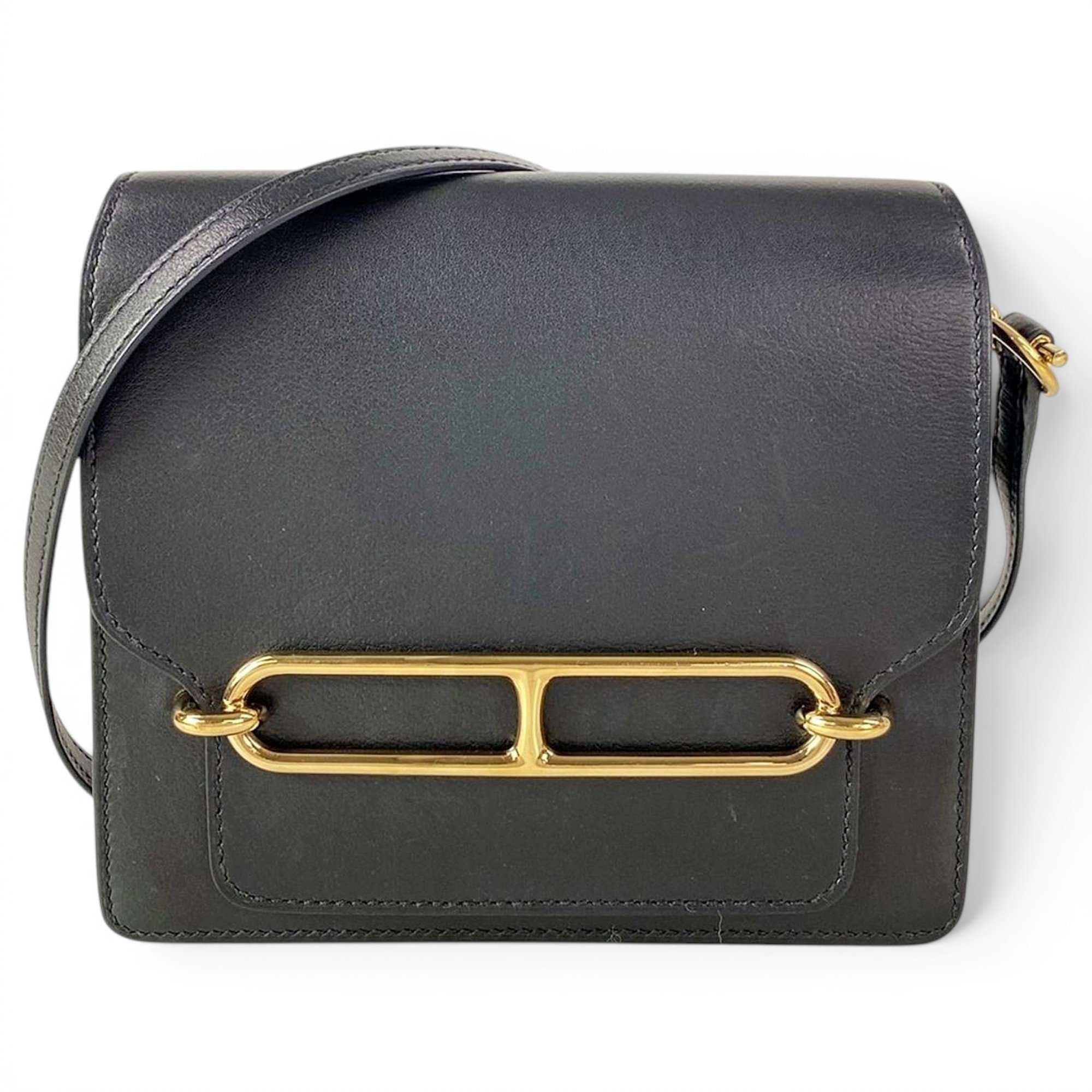 Roulis leather handbag