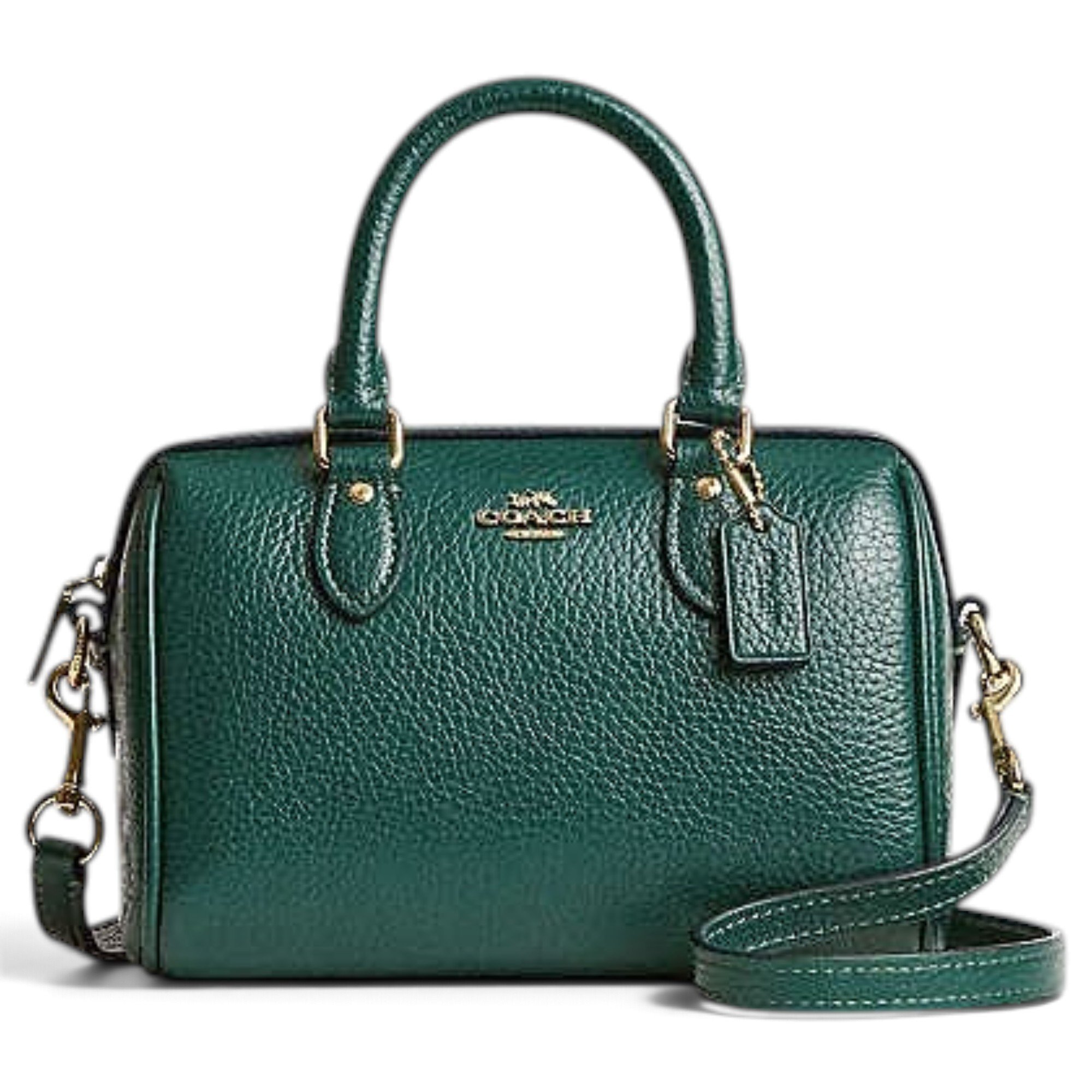 Leather crossbody bag