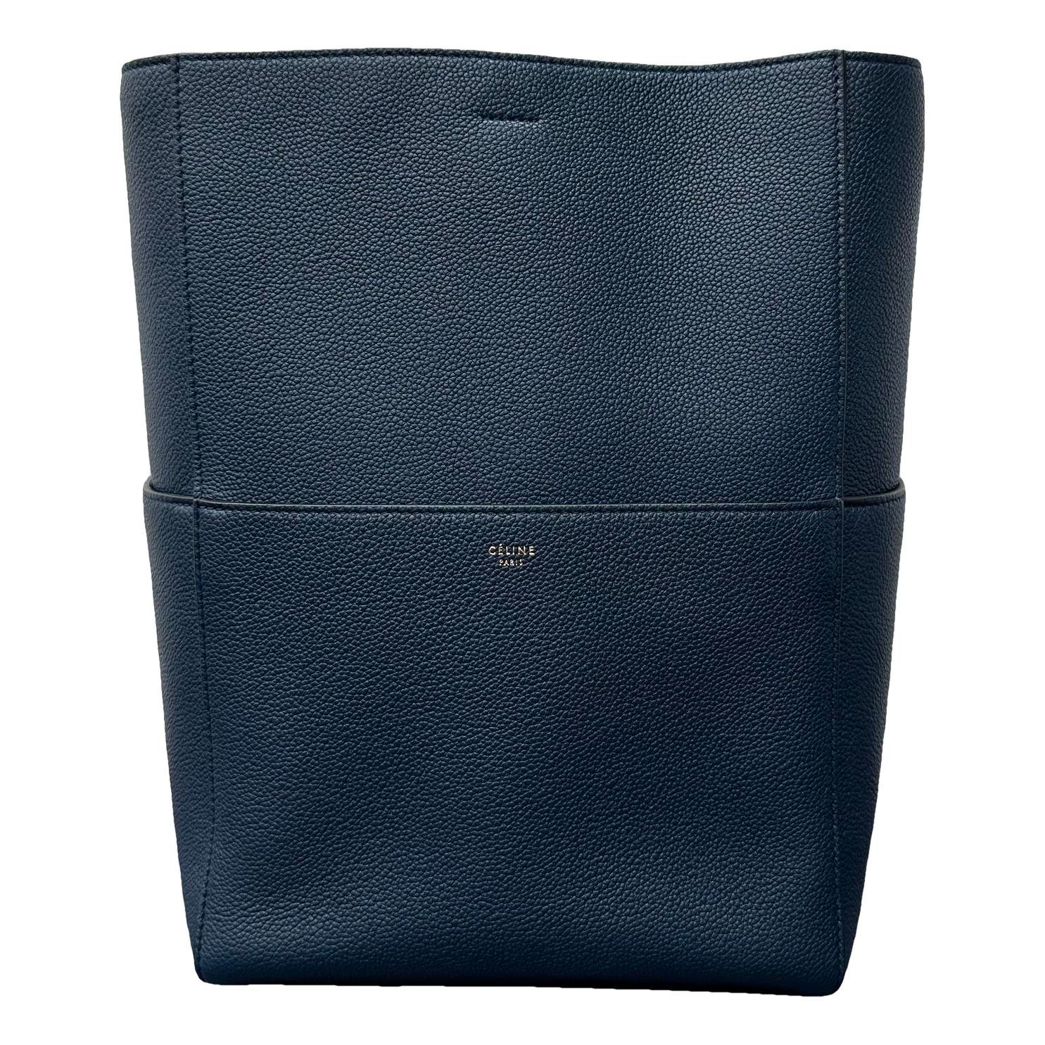 Seau Sangle leather handbag