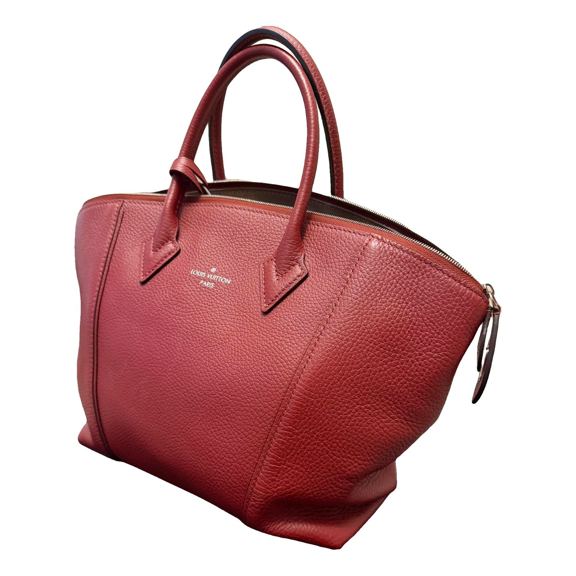 Soft Lockit leather handbag
