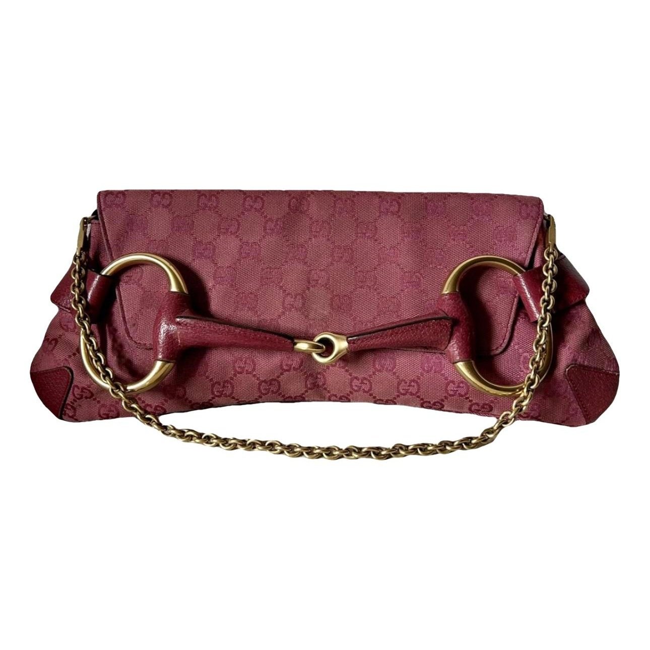 Horsebit Chain cloth handbag