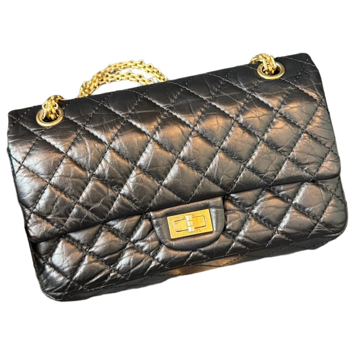 2.55 leather handbag