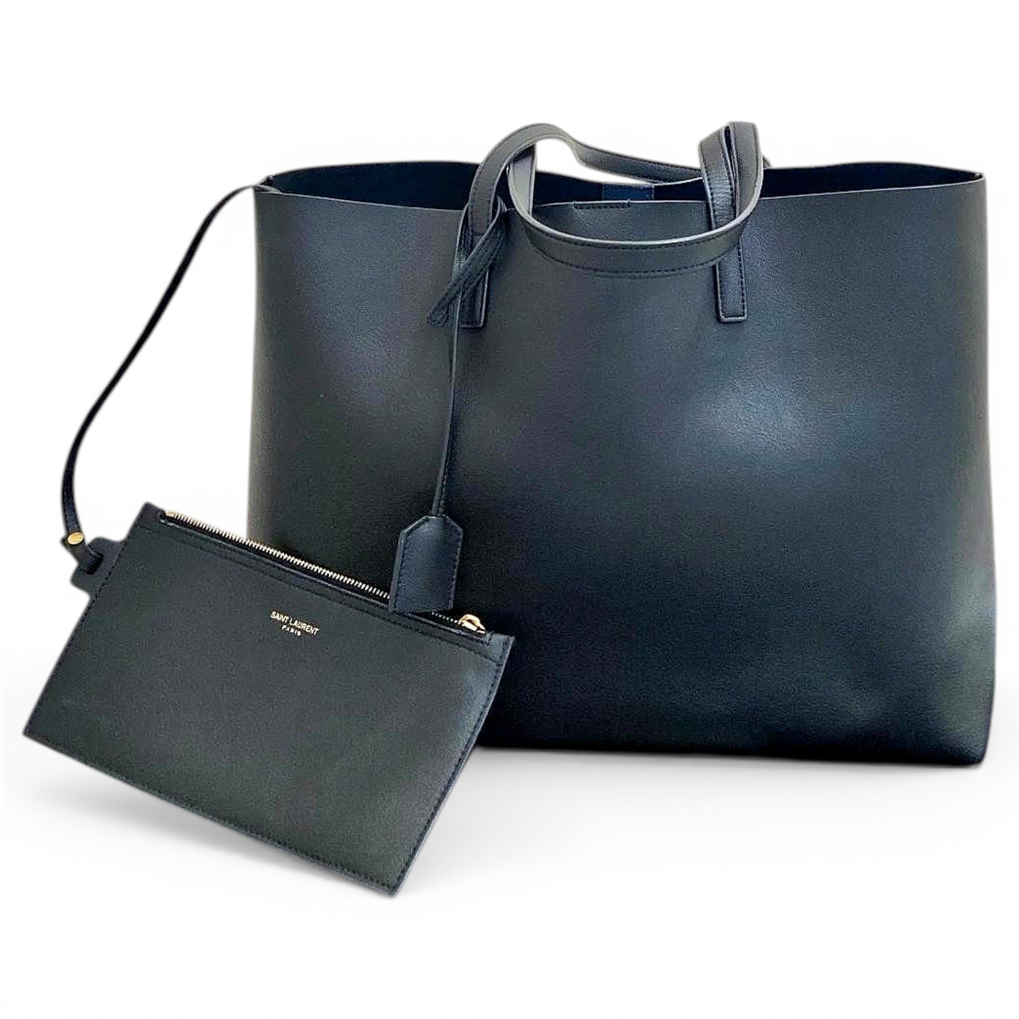 Leather tote