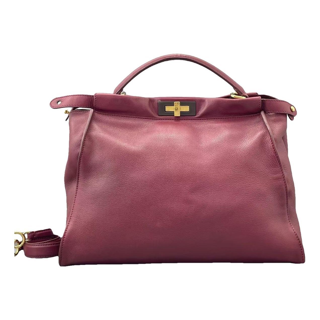 Peekaboo leather crossbody bag