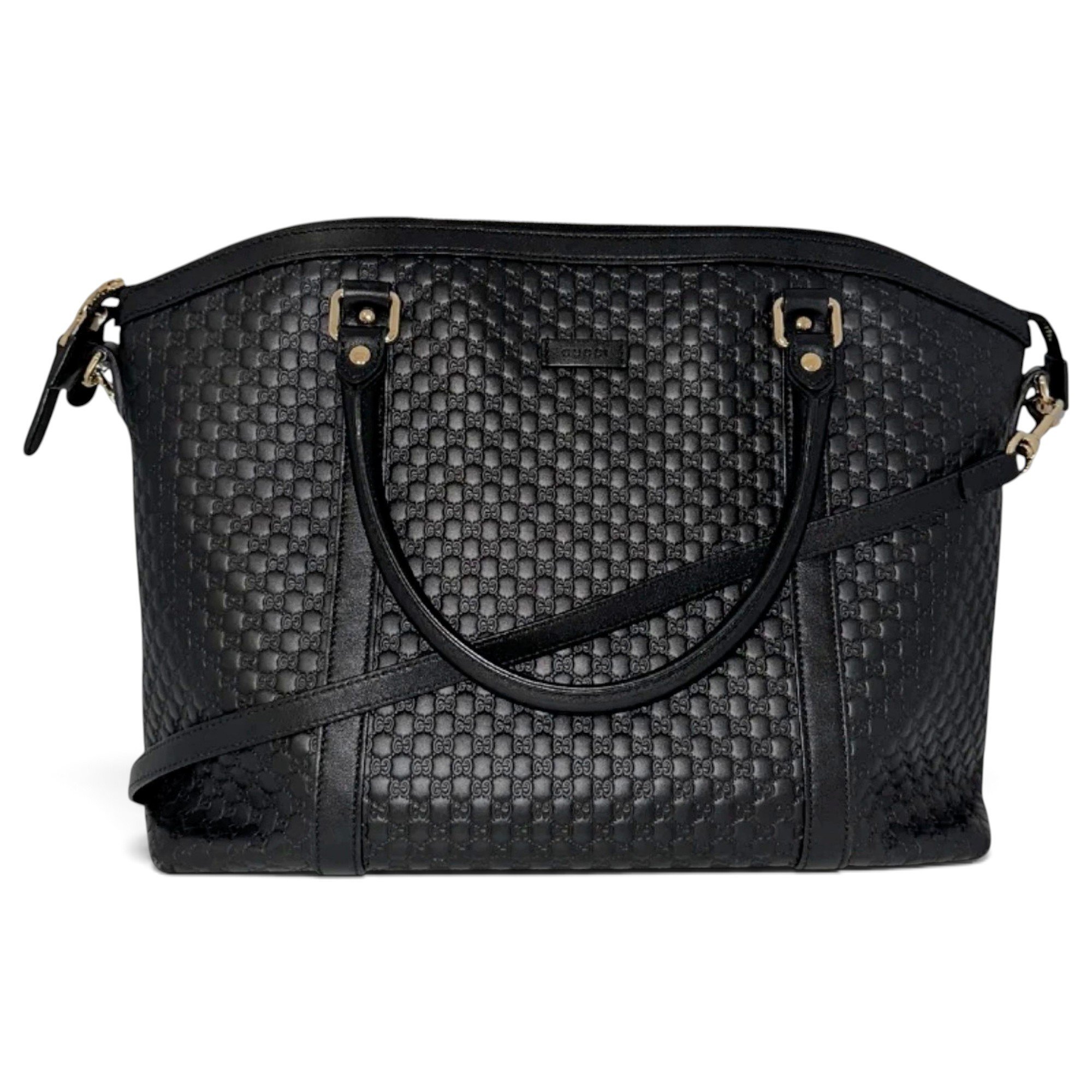 Leather tote