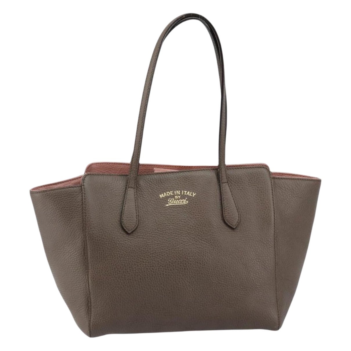 Swing leather tote