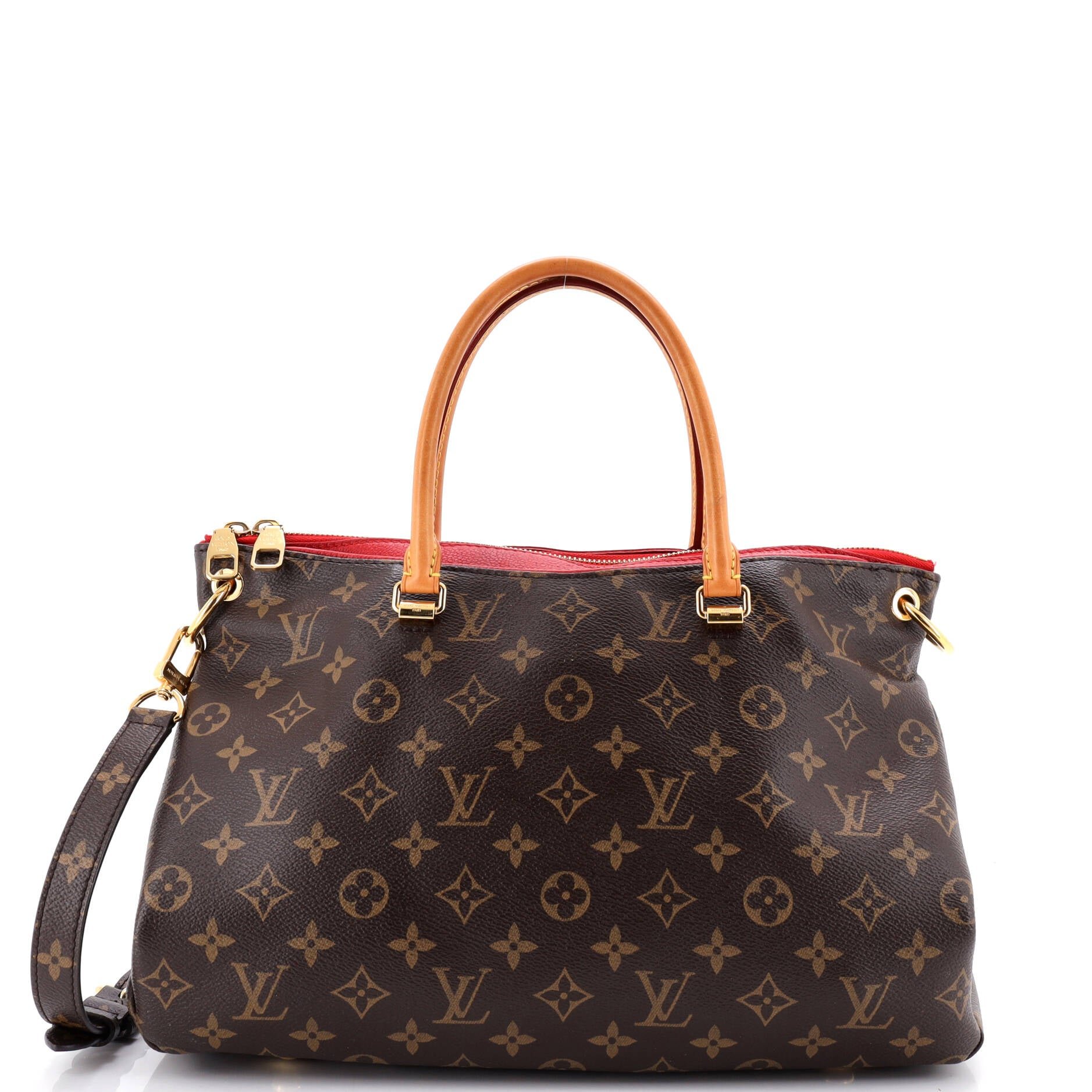 Pallas Tote Monogram Canvas with Leather