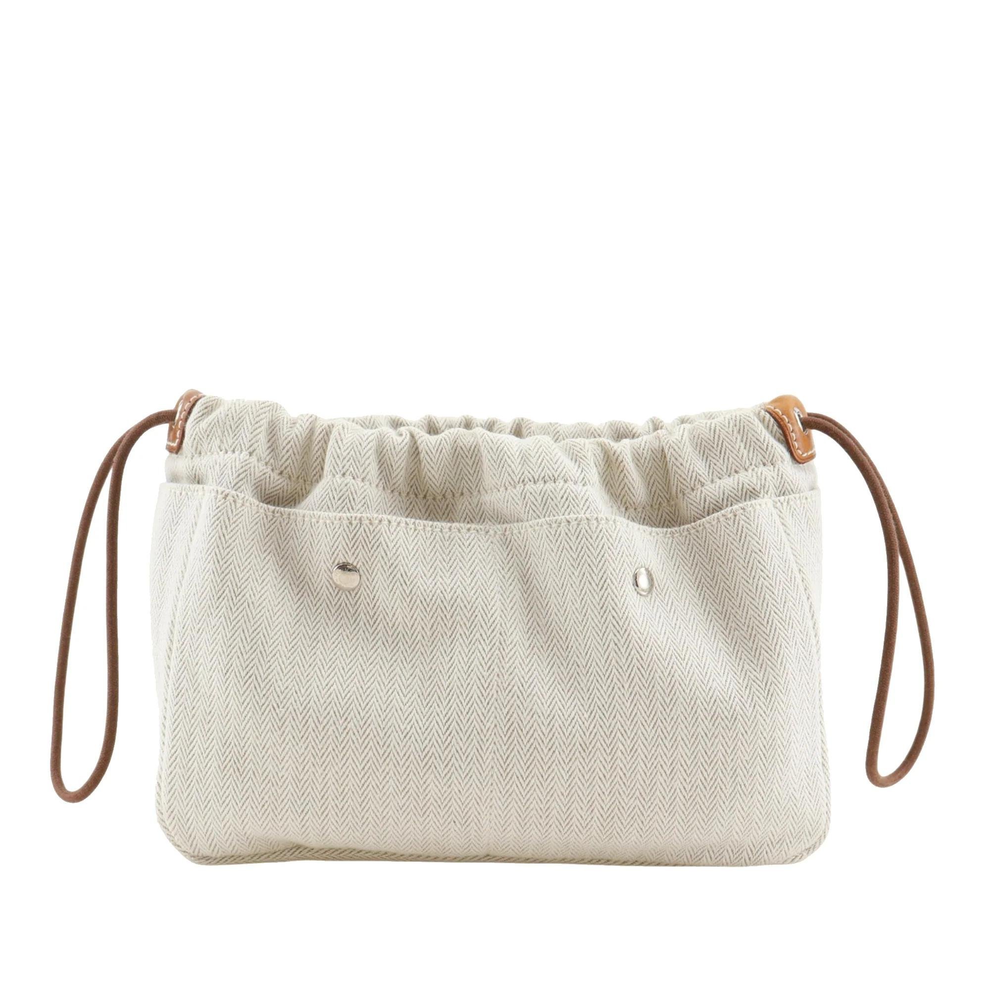 Hermes Fourbi 20 Handbag Beige Barenia Leather