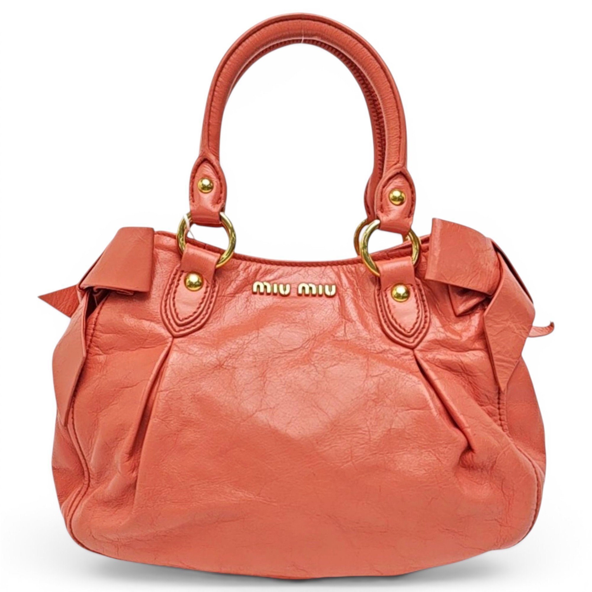 Miu Miu Leather tote