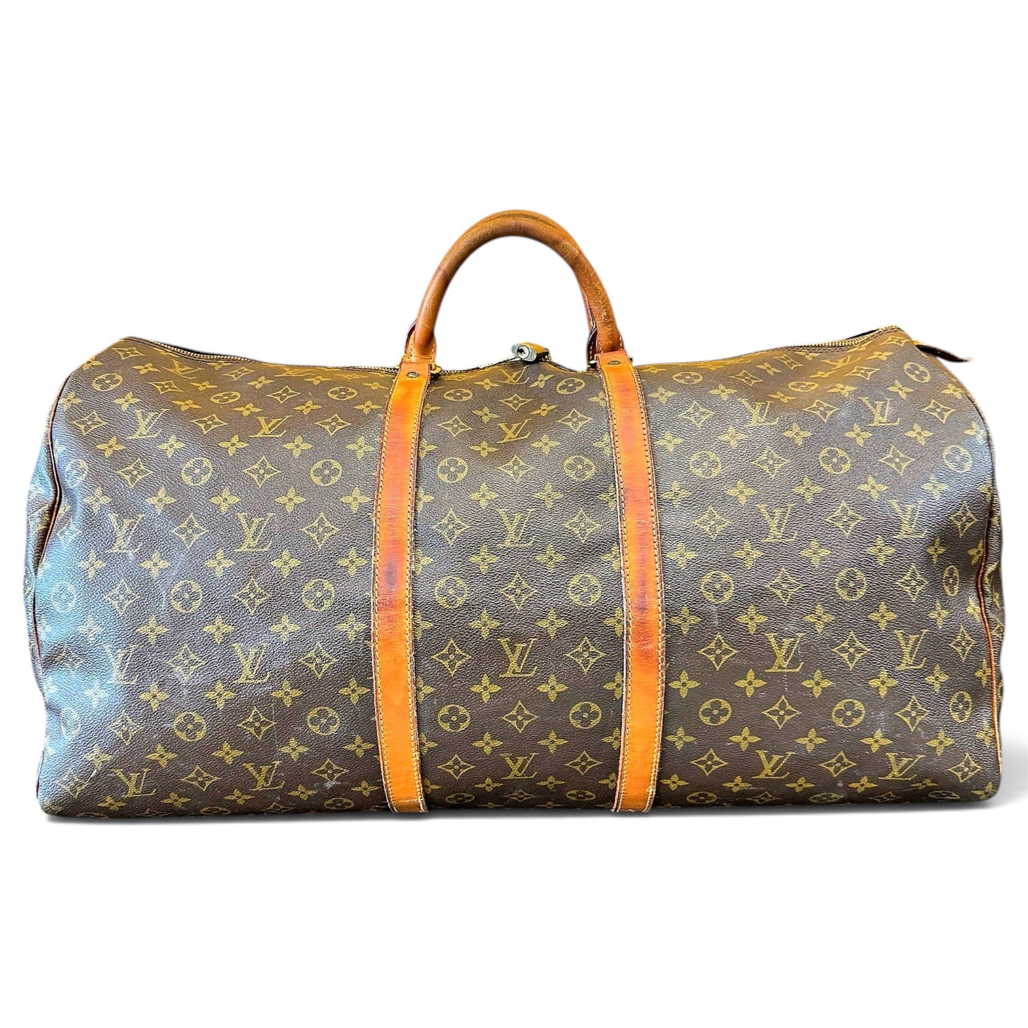 Keepall leather 48h bag