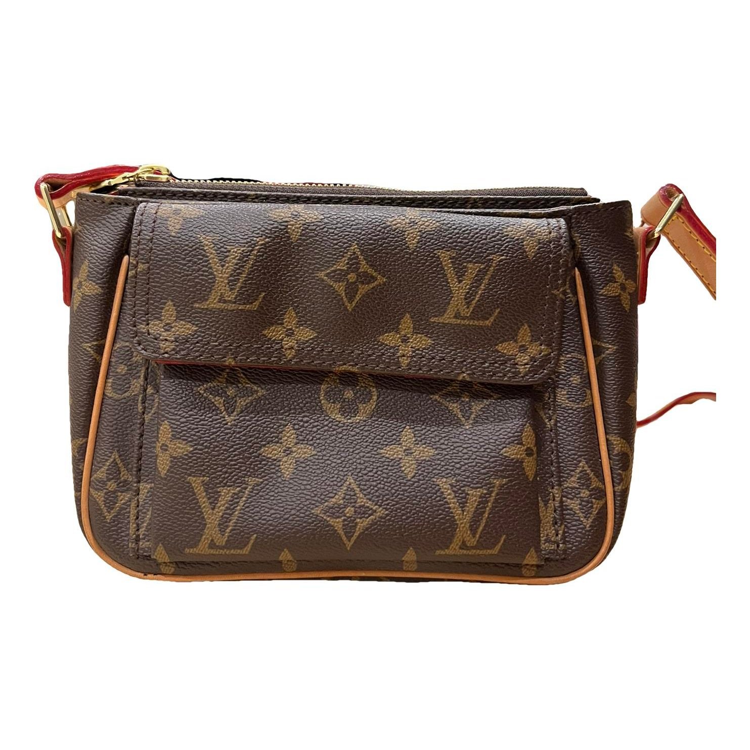 Leather crossbody bag
