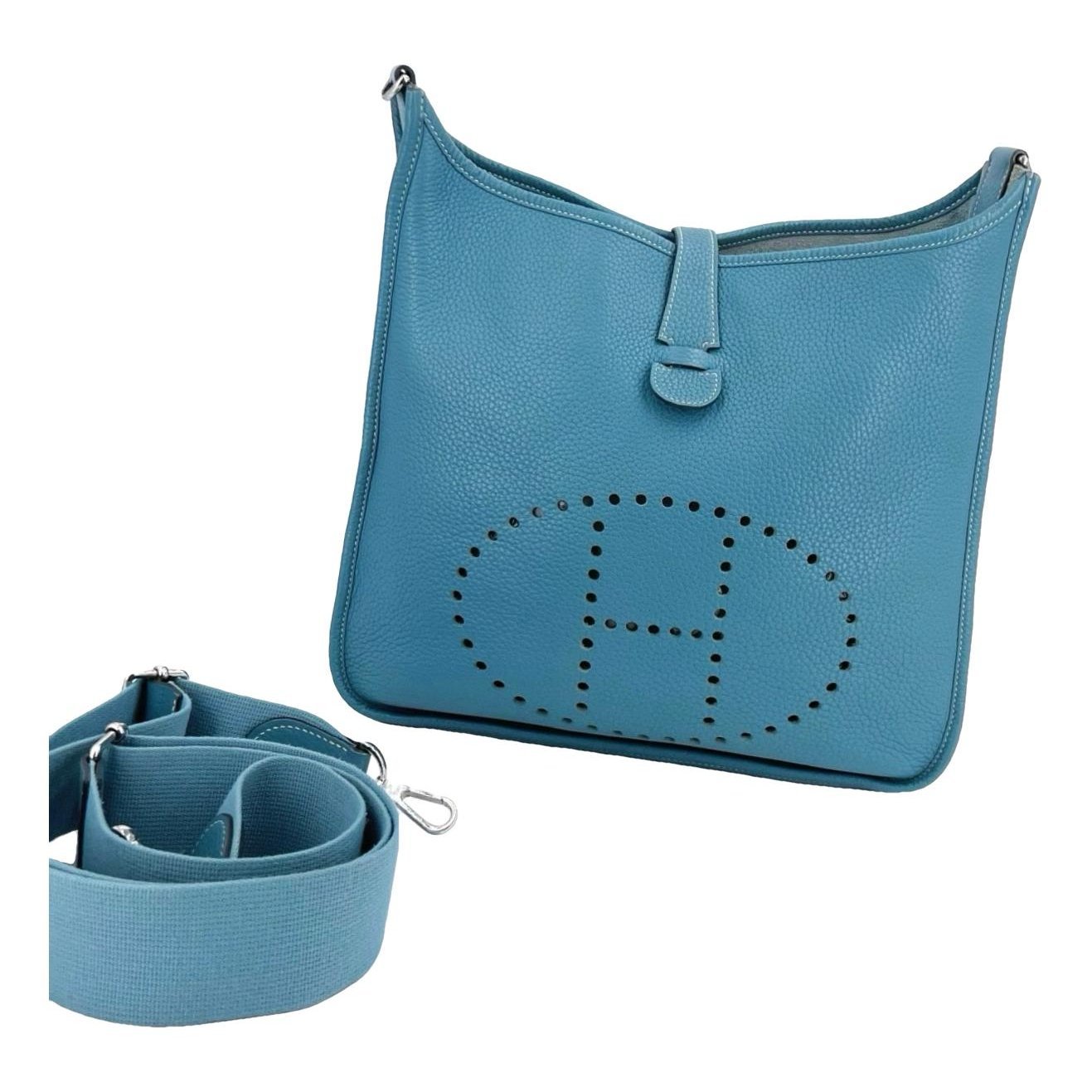 Evelyne leather handbag