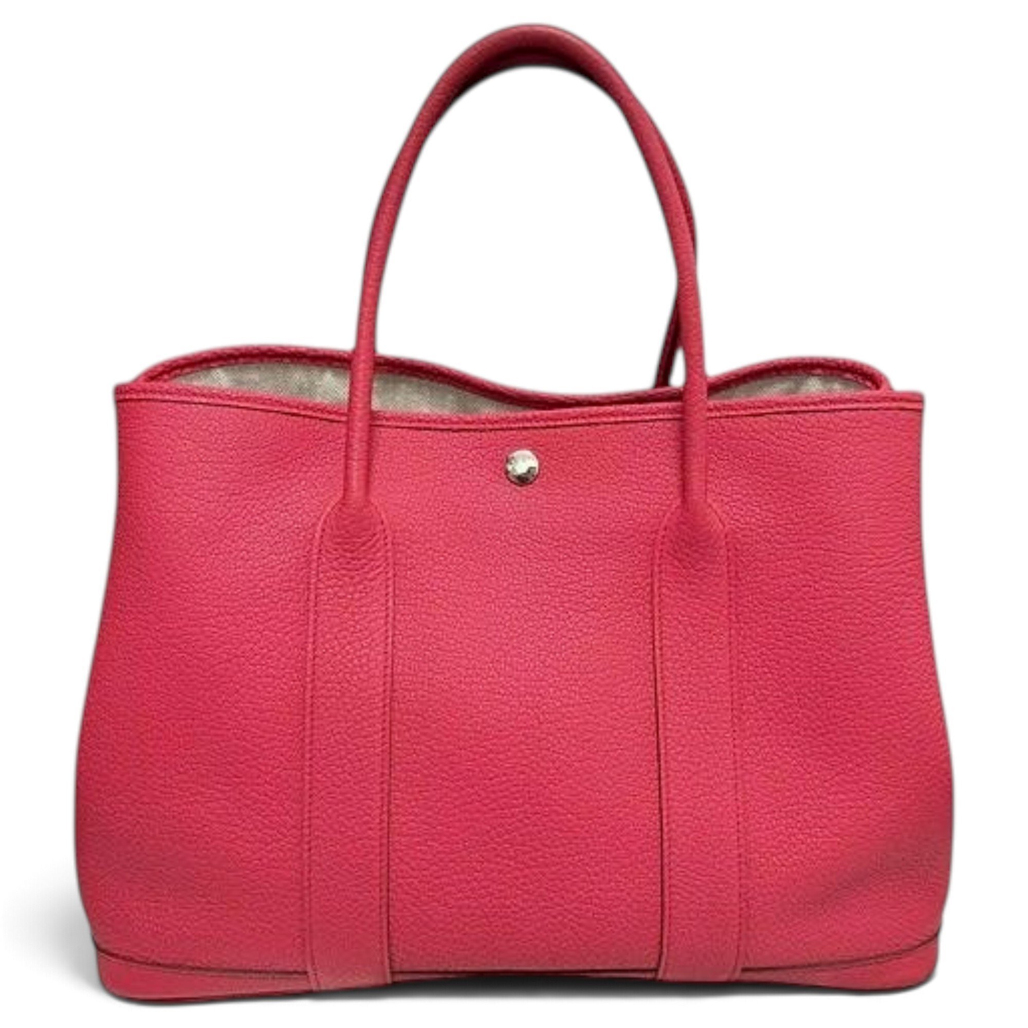 Garden Party leather handbag