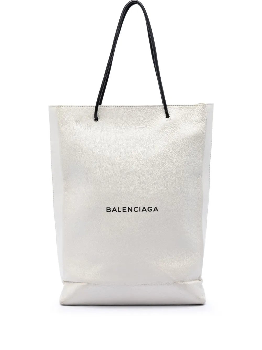2017 Large Calfskin Logo North South Shopping tote bag