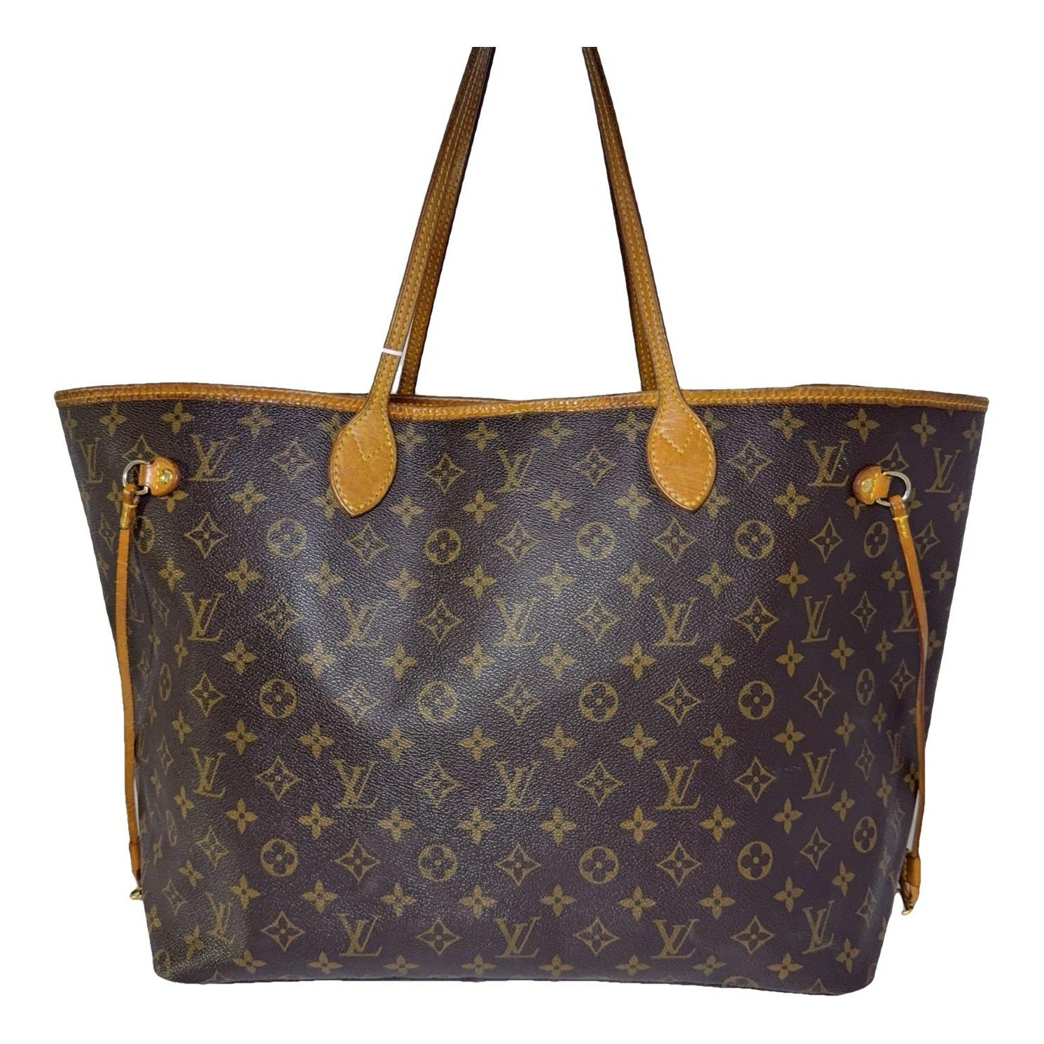Louis Vuitton Neverfull leather tote