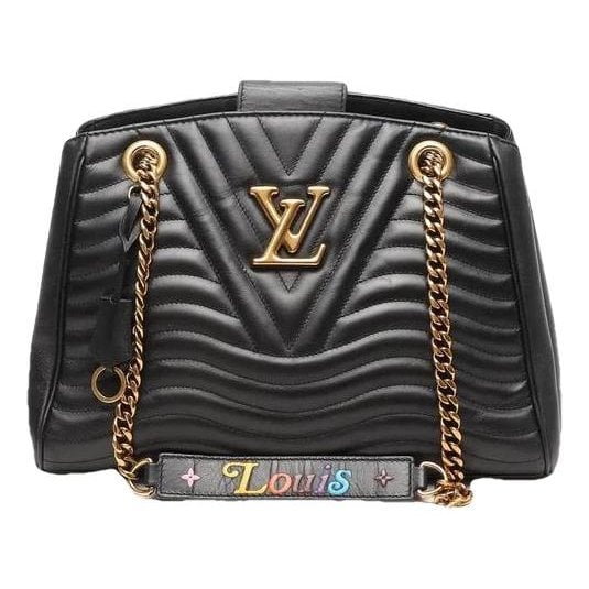 New Wave leather handbag