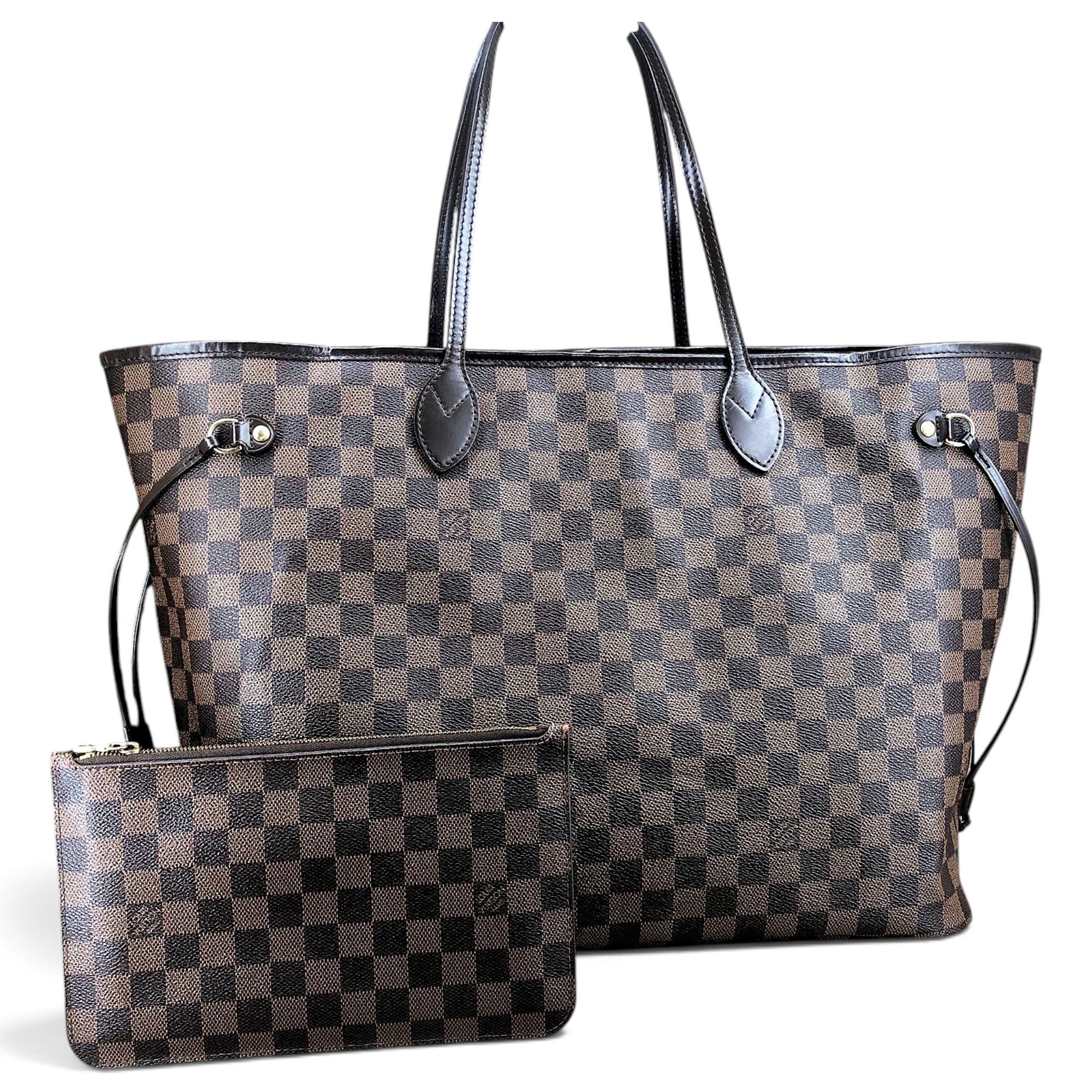 Neverfull leather tote