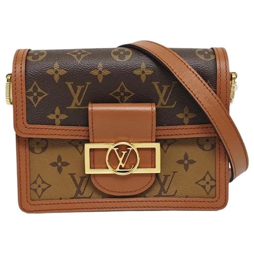 Dauphine leather mini bag