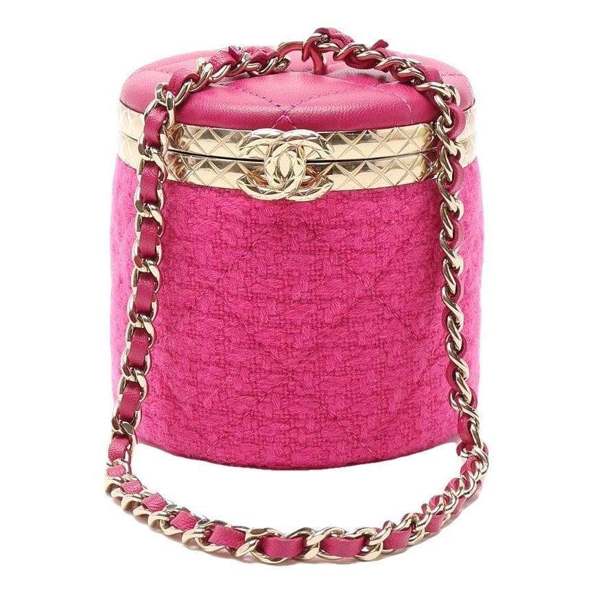 Vanity tweed handbag