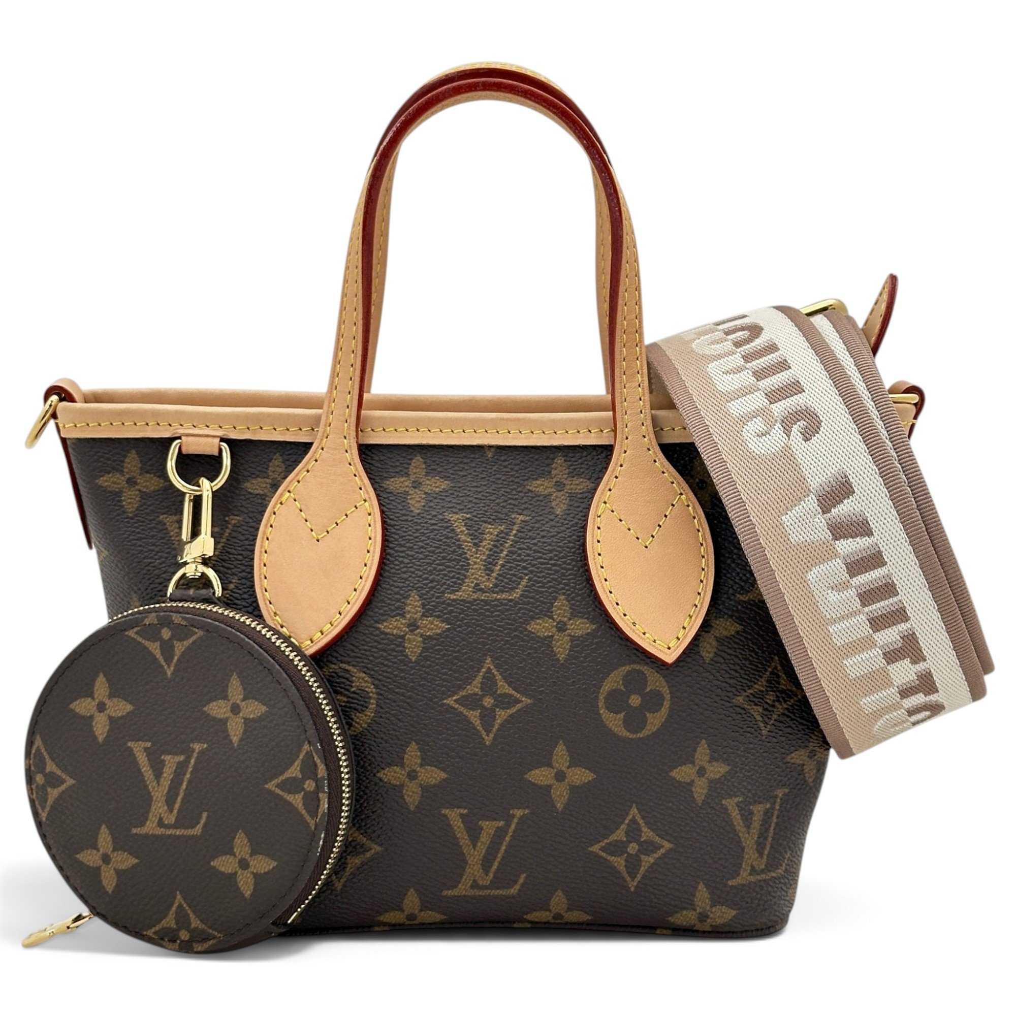 Neverfull leather handbag