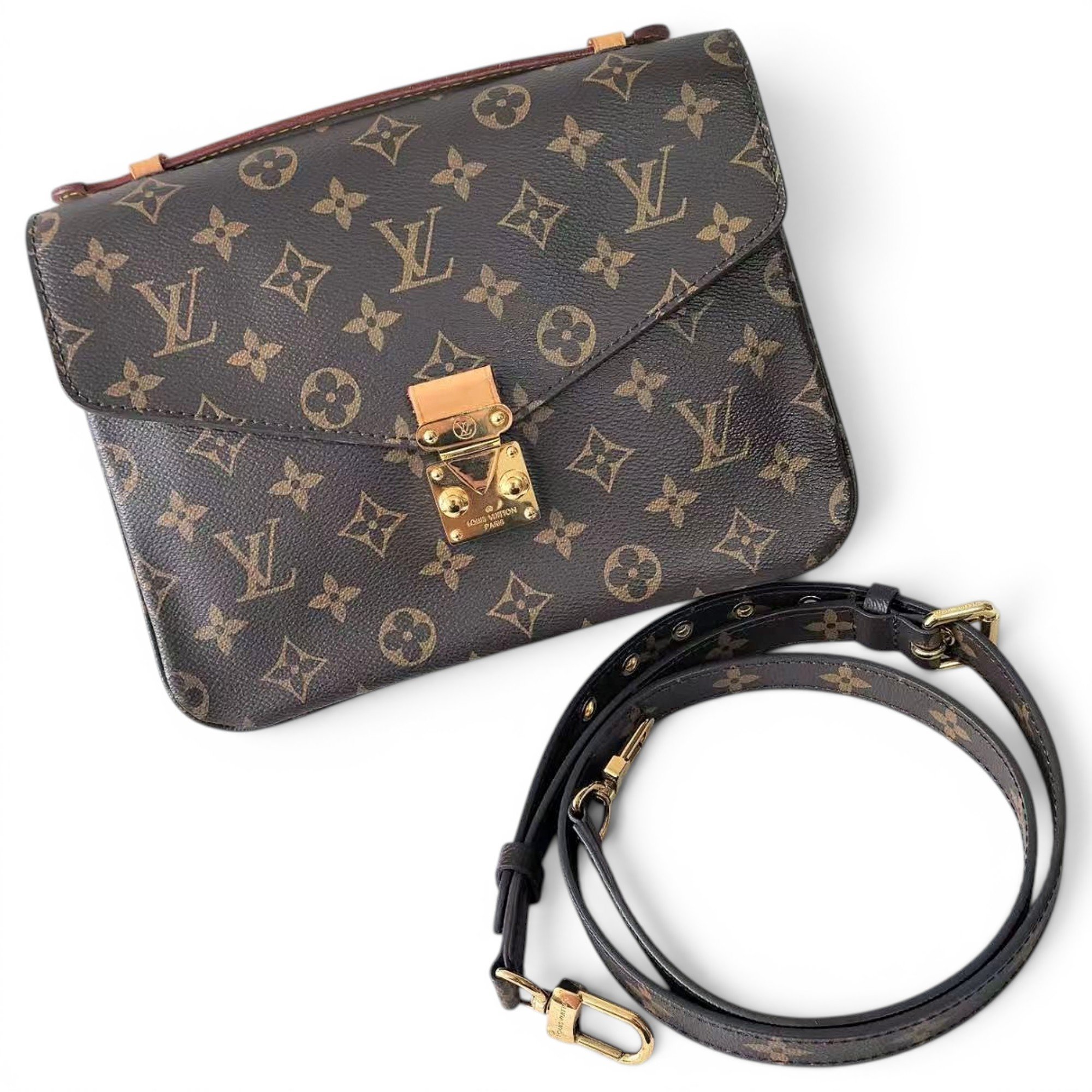 Metis leather handbag