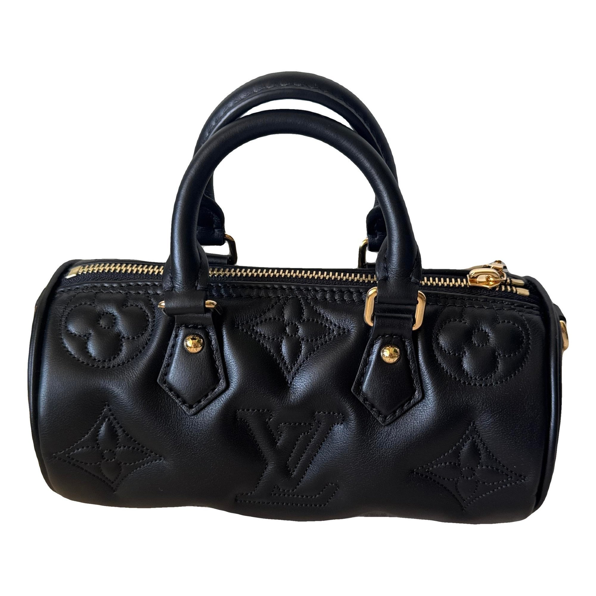 Papillon BB leather crossbody bag