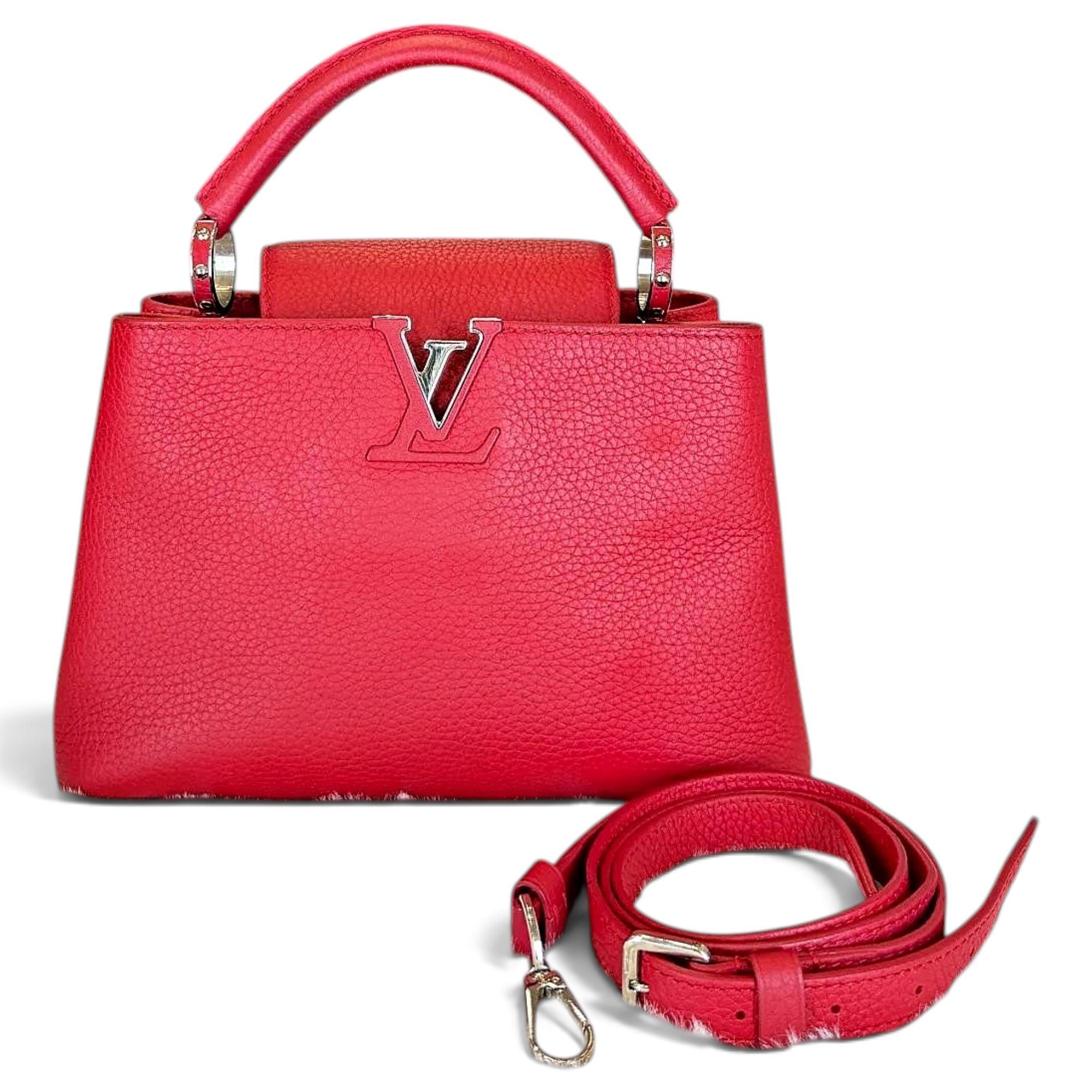 Capucines leather handbag